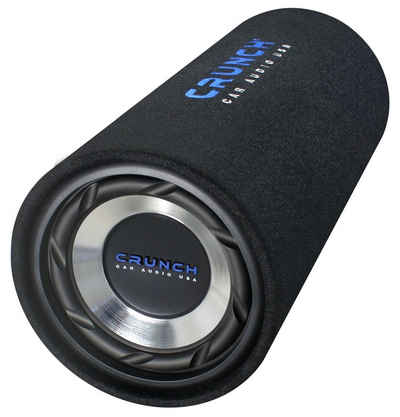 Crunch GTS200 20 cm (8) Single-Bassreflex-Tube Bassrolle 400 Watt Auto-Subwoofer