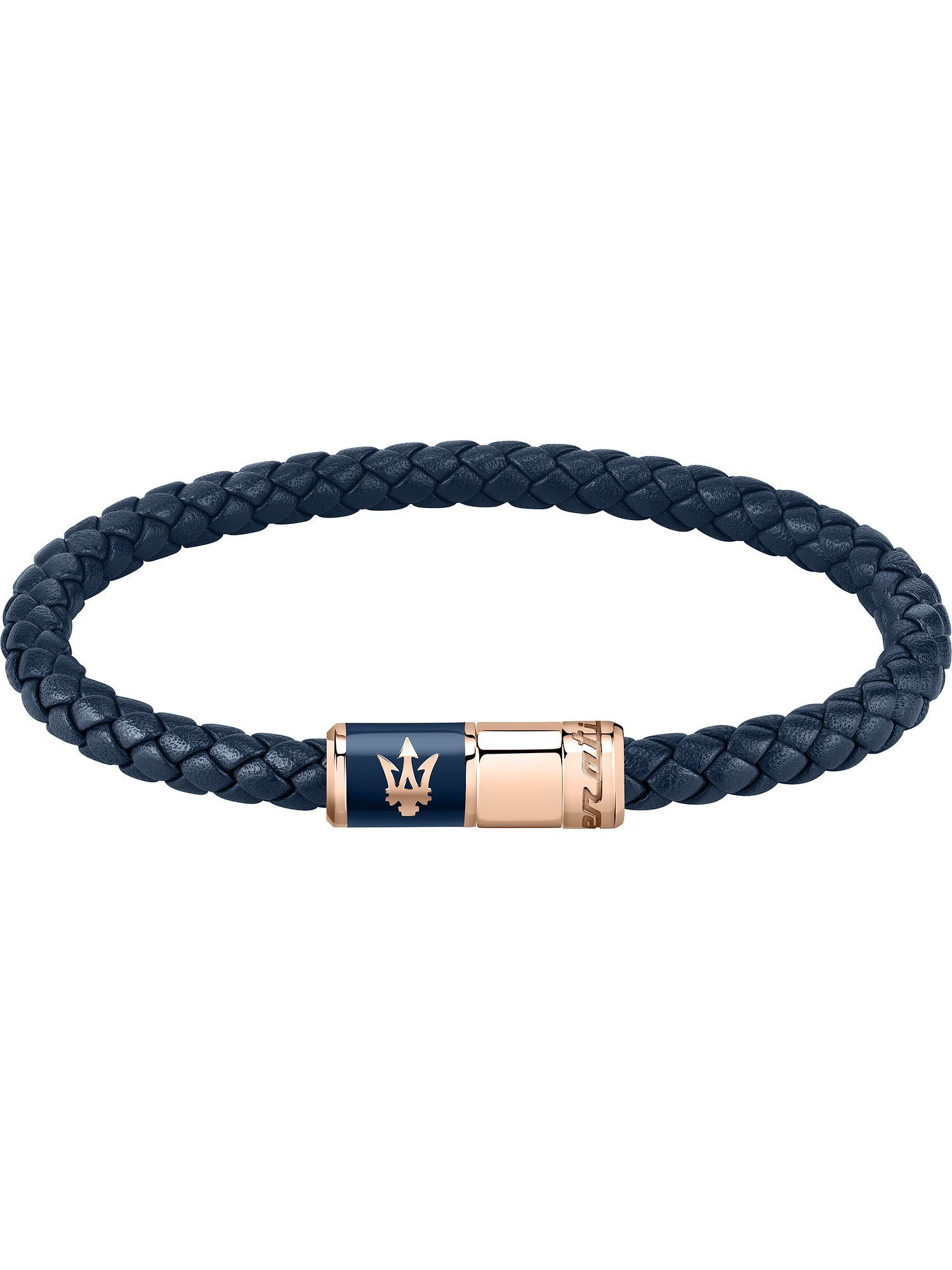 MASERATI Edelstahlarmband Maserati Herren-Armband Edelstahl, Leder, günstig online kaufen