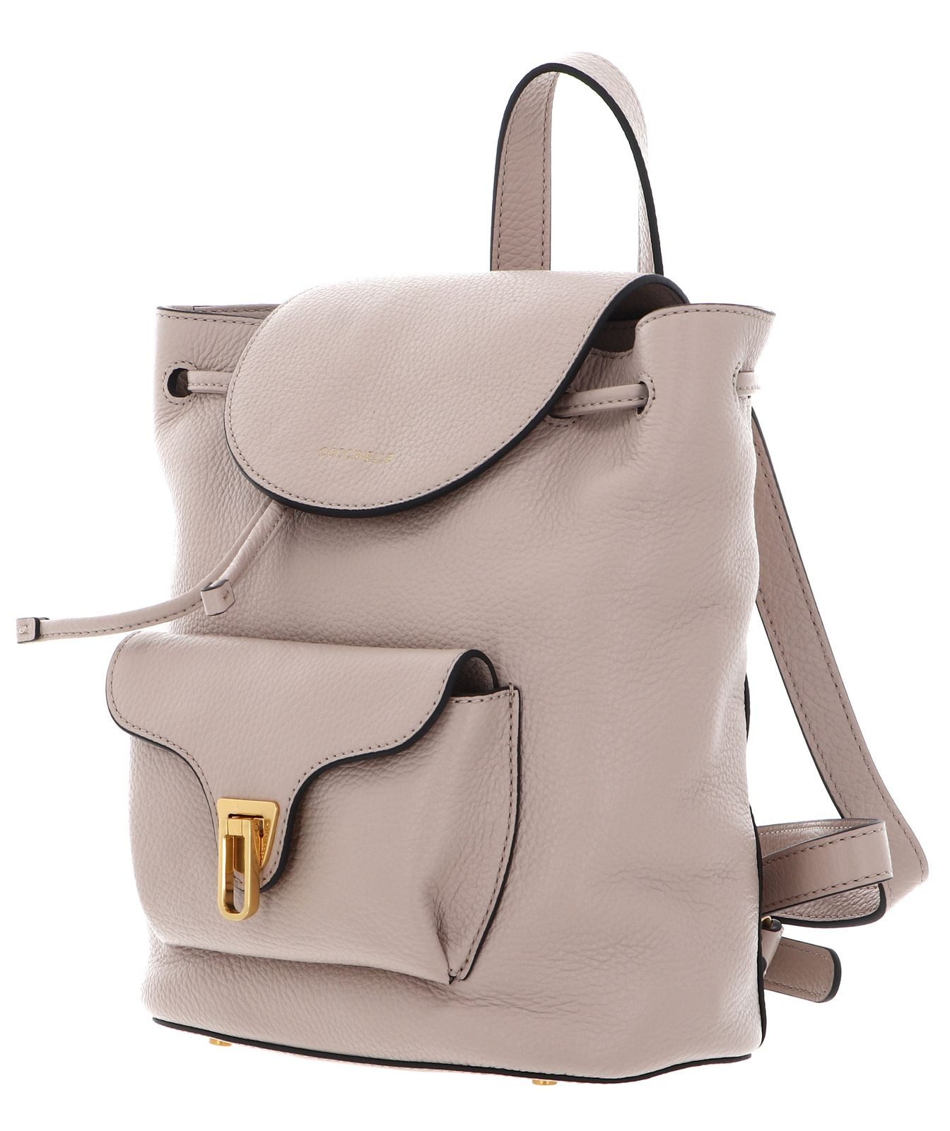 COCCINELLE Rucksack Grained Leather Backpack, aus echtem Rindsleder