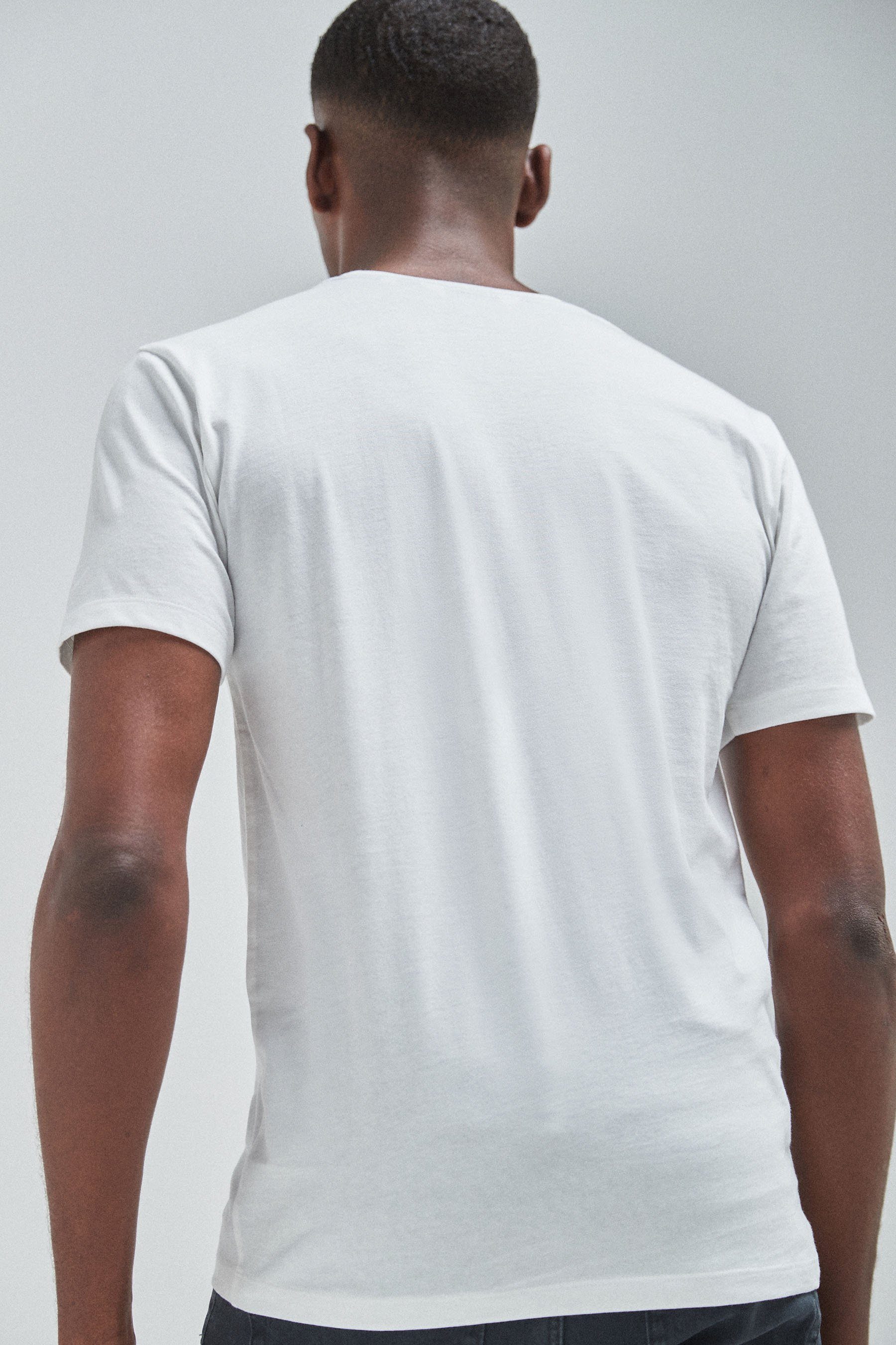 T-Shirt White Next (1-tlg)
