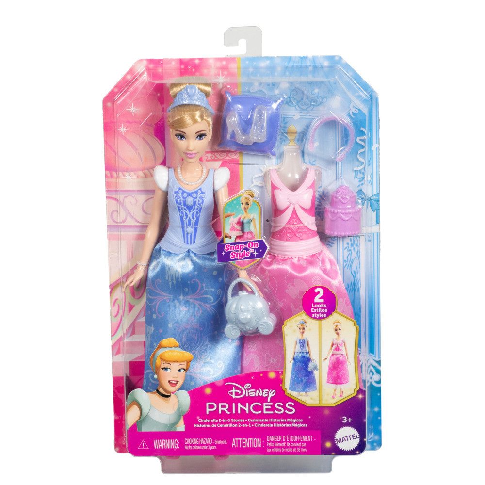 Mattel® Anziehpuppe Disney Princess Fashion Storytelling Cinderella
