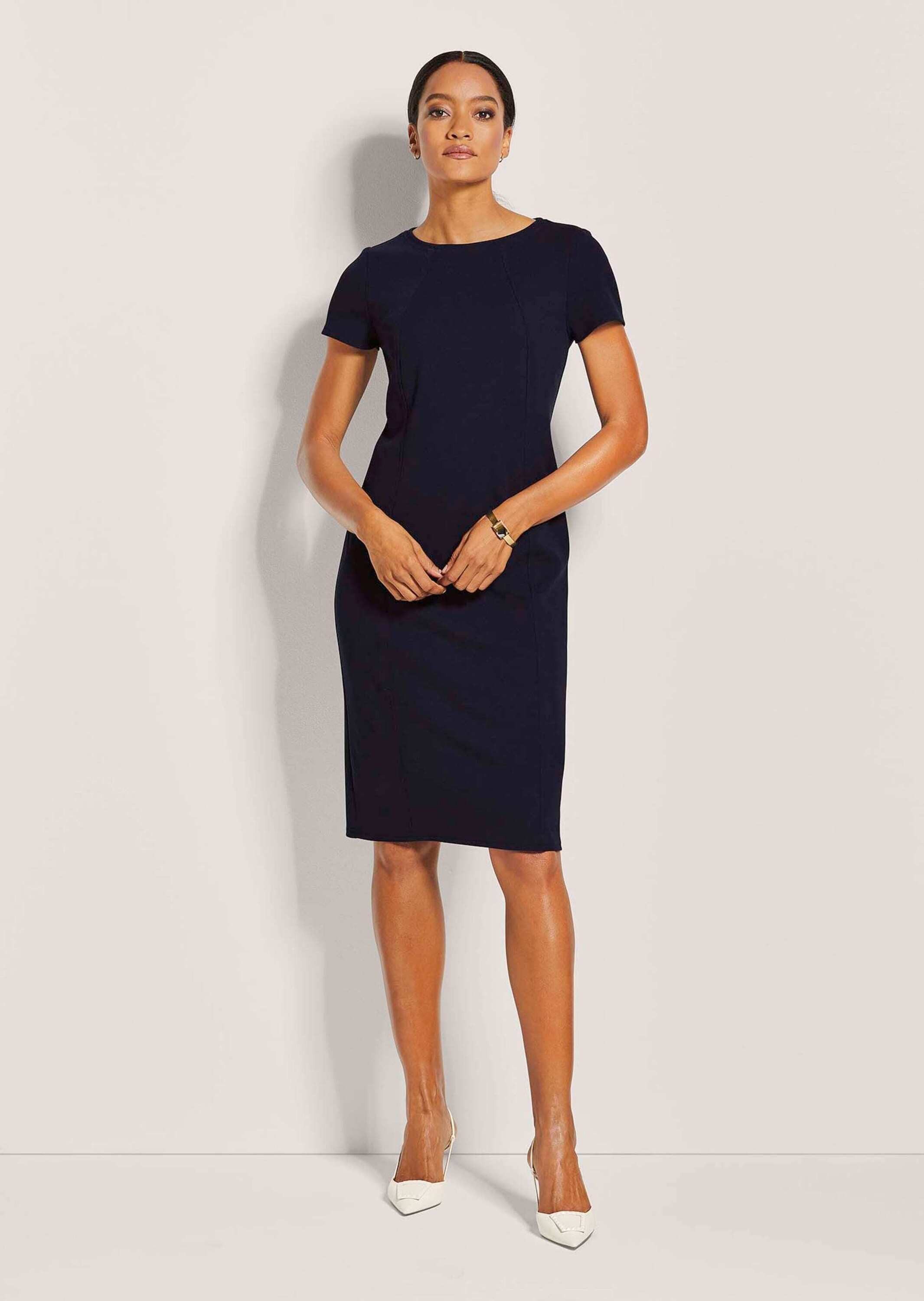 MADELEINE Midikleid Cocktailkleid mit Rundhalsausschnitt Eventkleid mit Kur günstig online kaufen