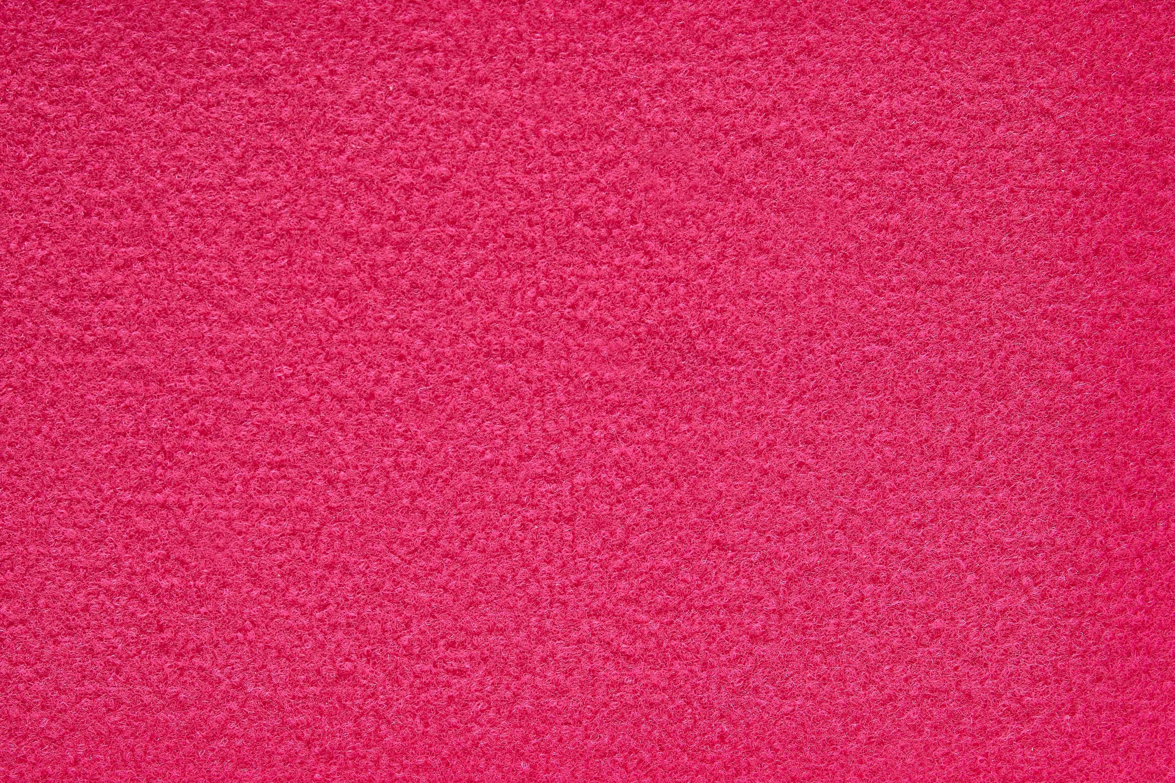 Teppichboden Coupon Velours Sina, Andiamo, rechteckig, Höhe: 9 mm, Uni Farben, Breite 400 cm, strapazierfähig, pflegeleicht, Wohnzimmer pink