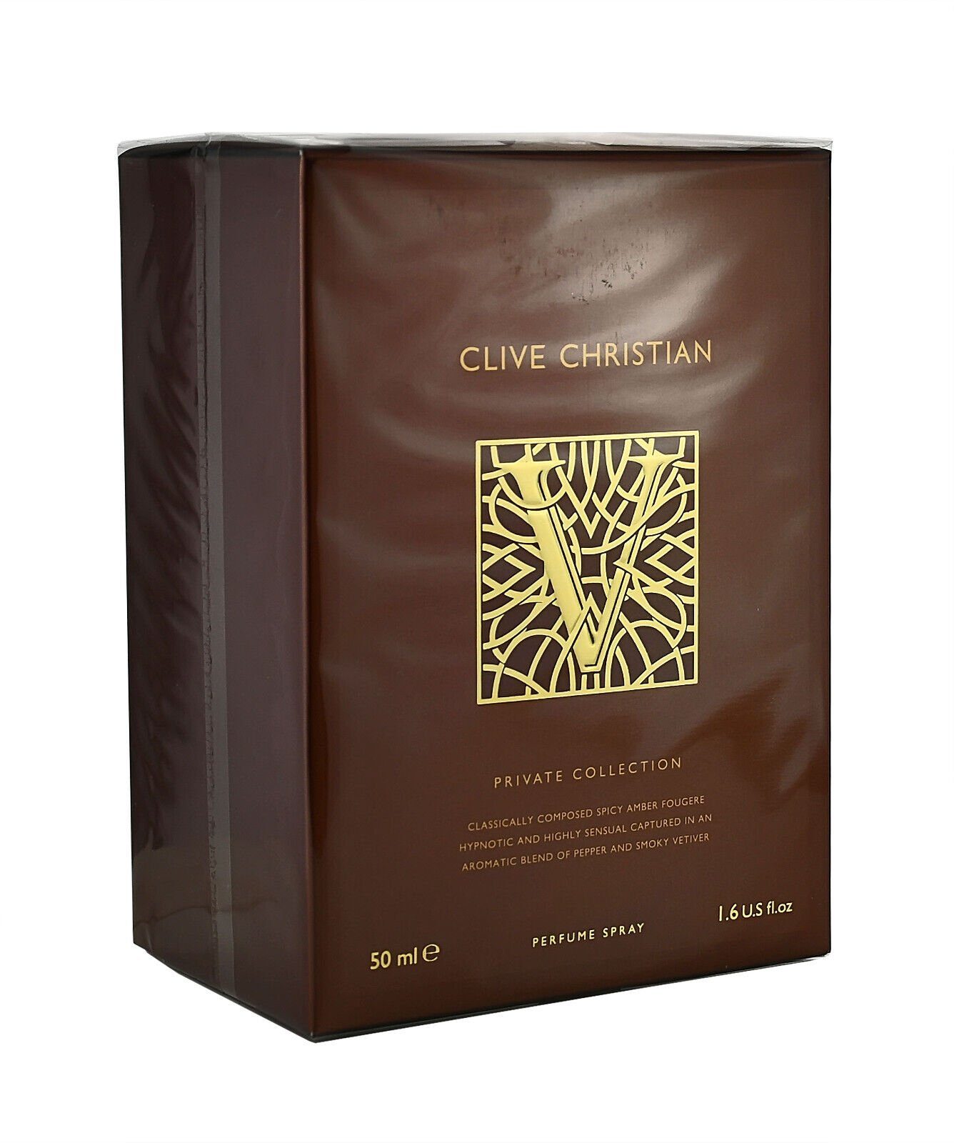 CHRISTIAN COLLECTION 50ML de Clive Christian V PRIVATE EDP CLIVE AMBER MASCULINE Eau FOUGERE Parfum
