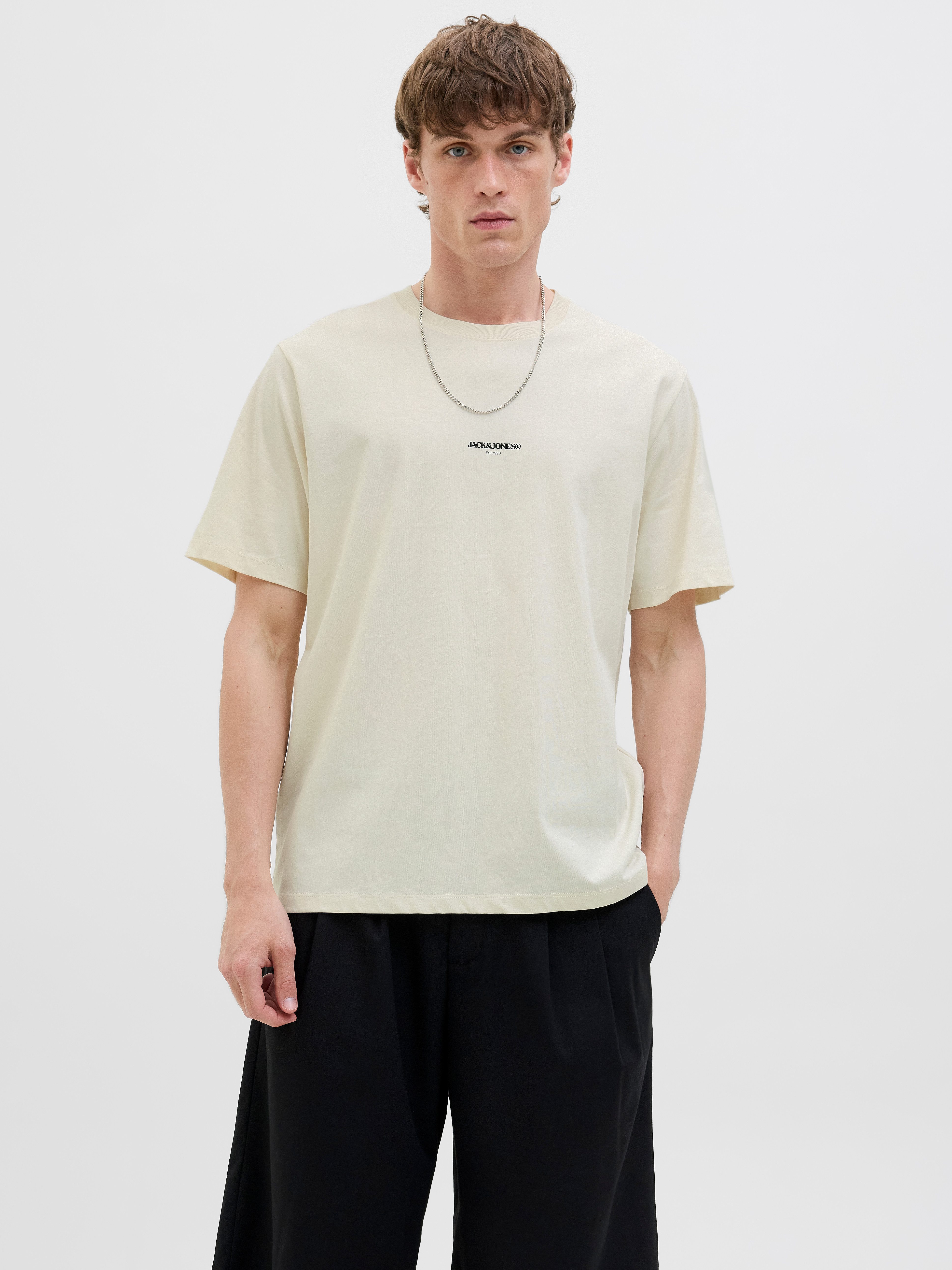 Print-Shirt JORTAVIRA POSTER TEE SS CREW NECK