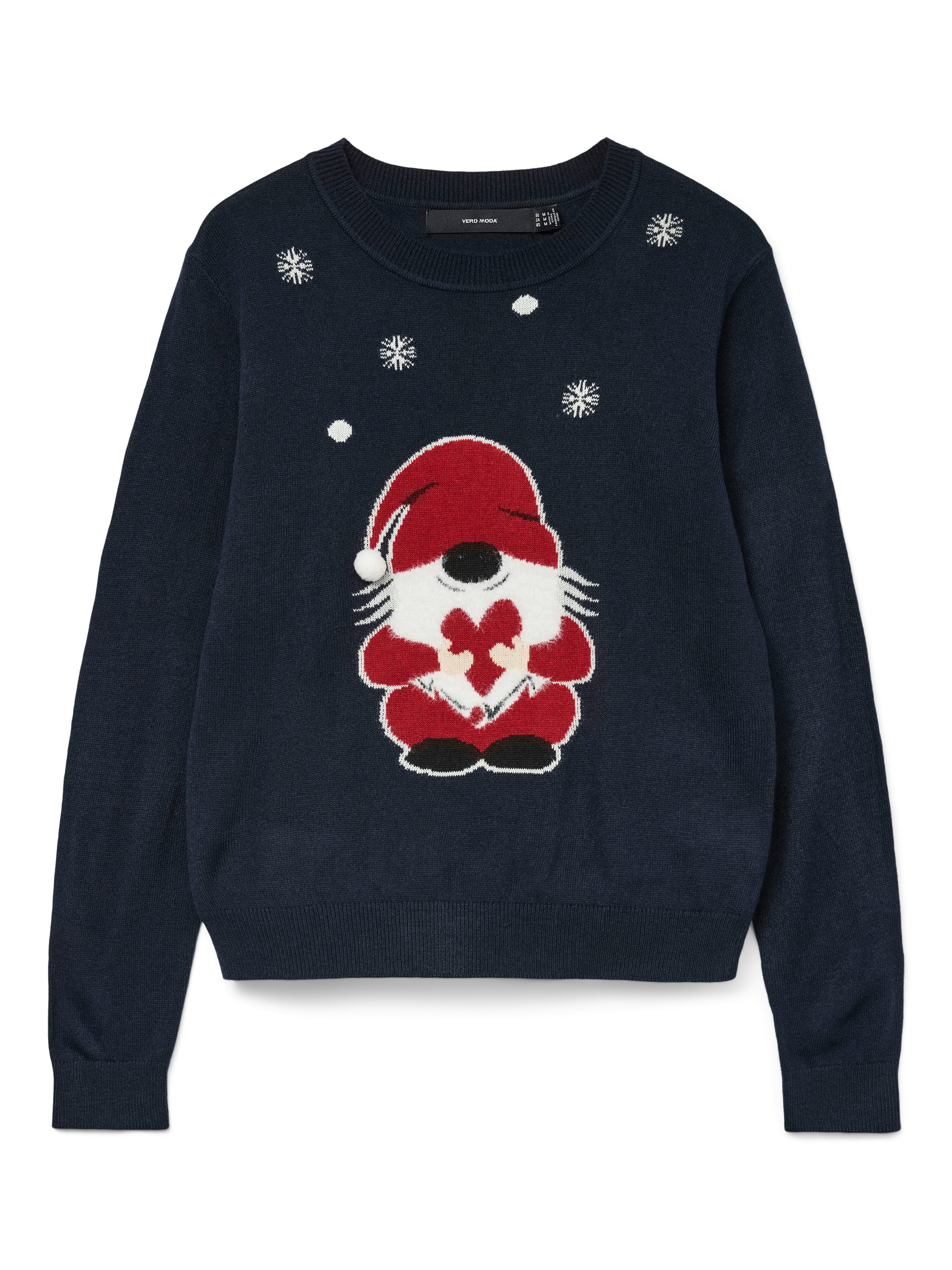 Vero Moda Weihnachtspullover VMCUTE LS O-NECK PULLOVER XMAS BOX günstig online kaufen
