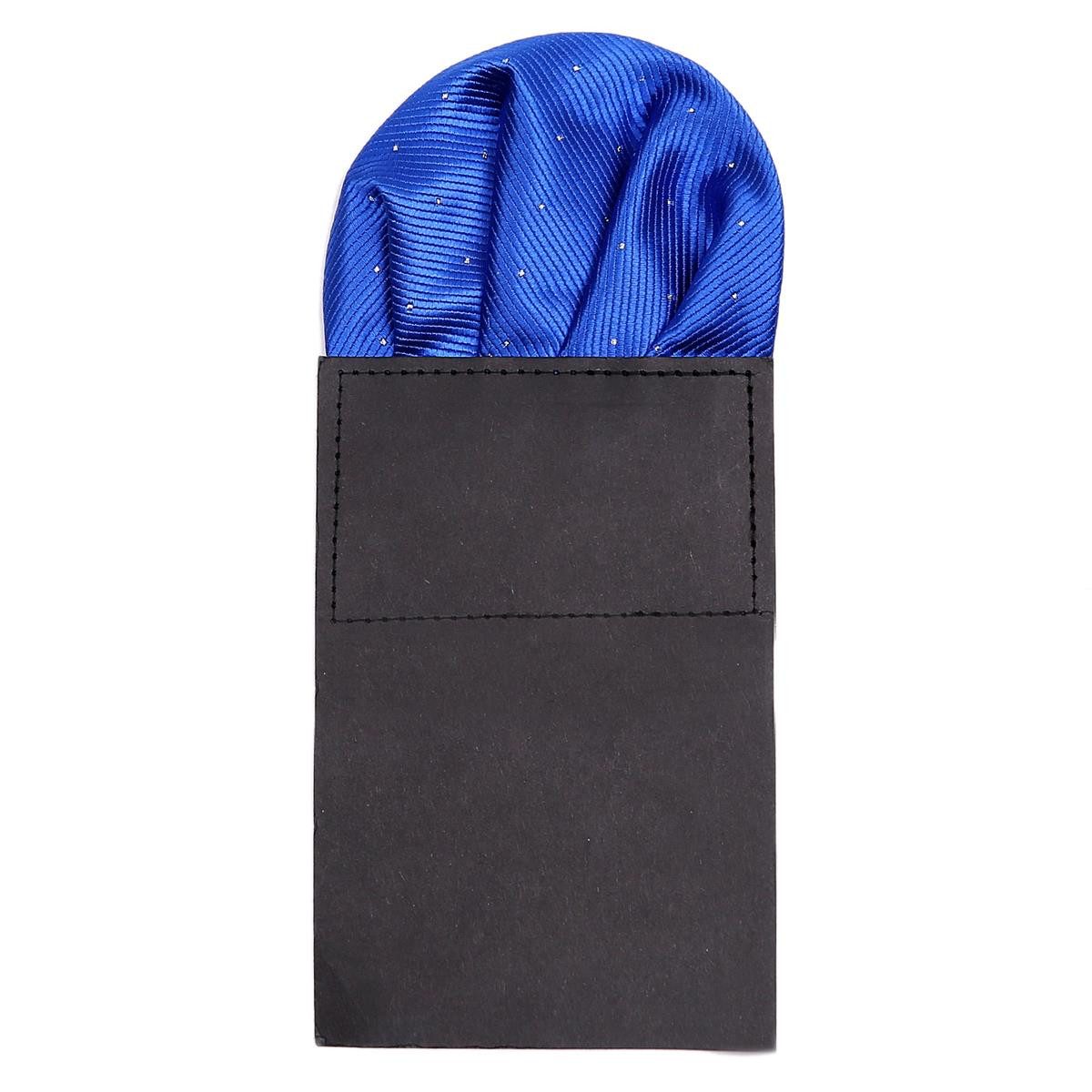 DonDon Einstecktuch DonDon Herren Einstecktuch vorgefaltet, (Packung, 1-St. Packung), vorgefaltet, mit Karton verstärkt, Seidenlook
