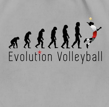 Shirtracer Turnbeutel Volleyball Evolution, Evolution Outfit