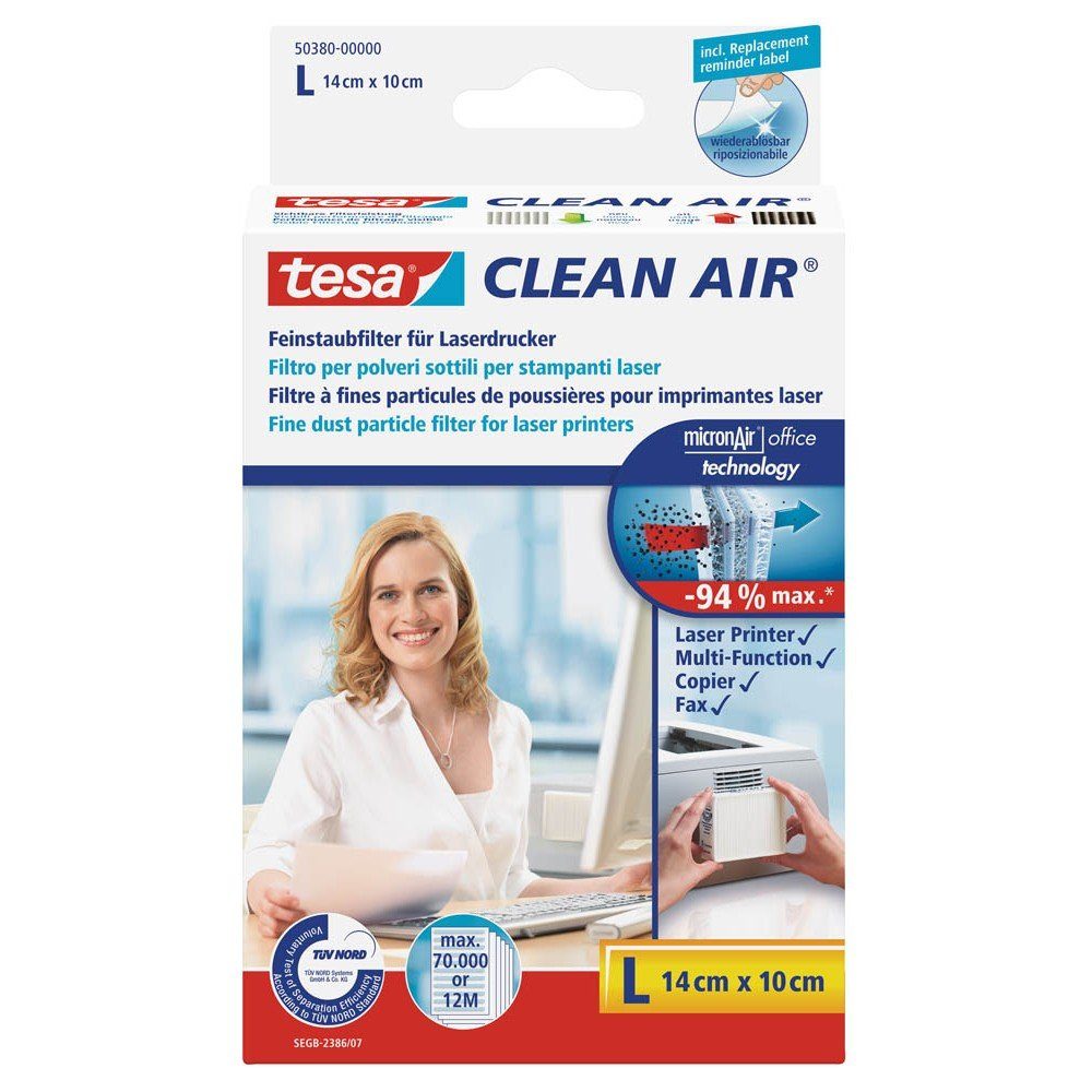 CleanAir-Filter 1 Clean Air Feinstaubfilter für Laserdrucker - Gr. L
