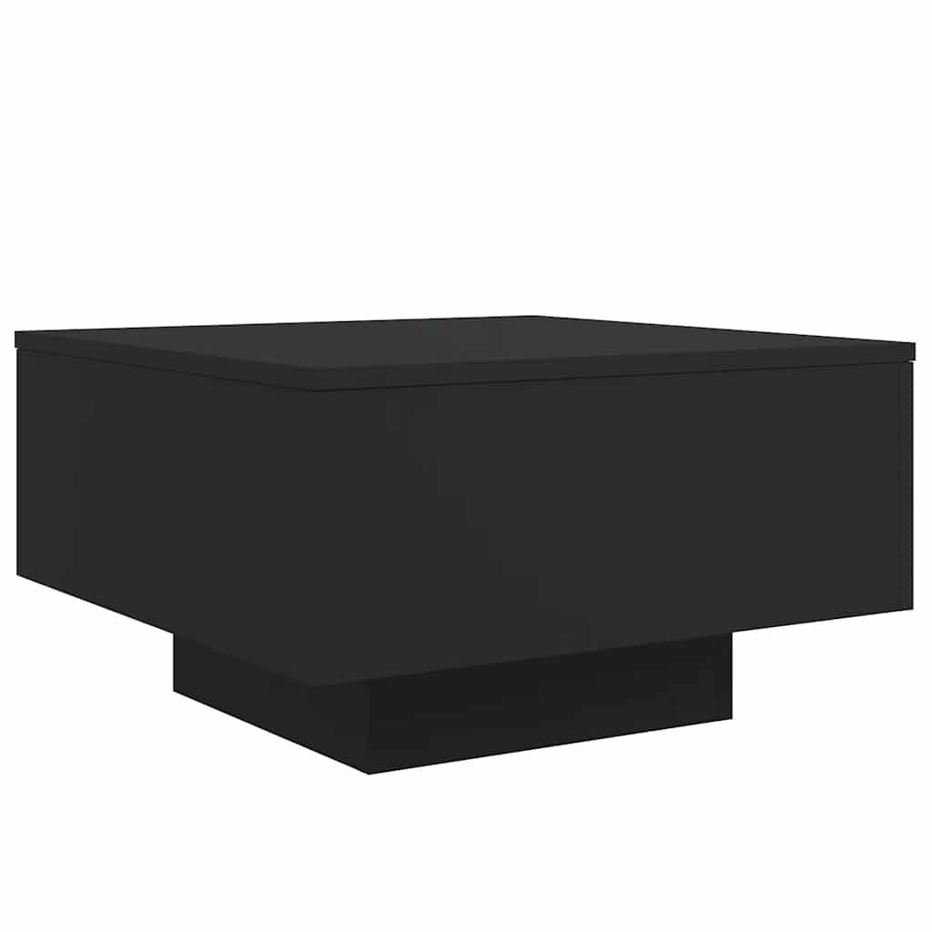 furnicato Couchtisch Schwarz 55x55x31 cm Holzwerkstoff (1-St) günstig online kaufen