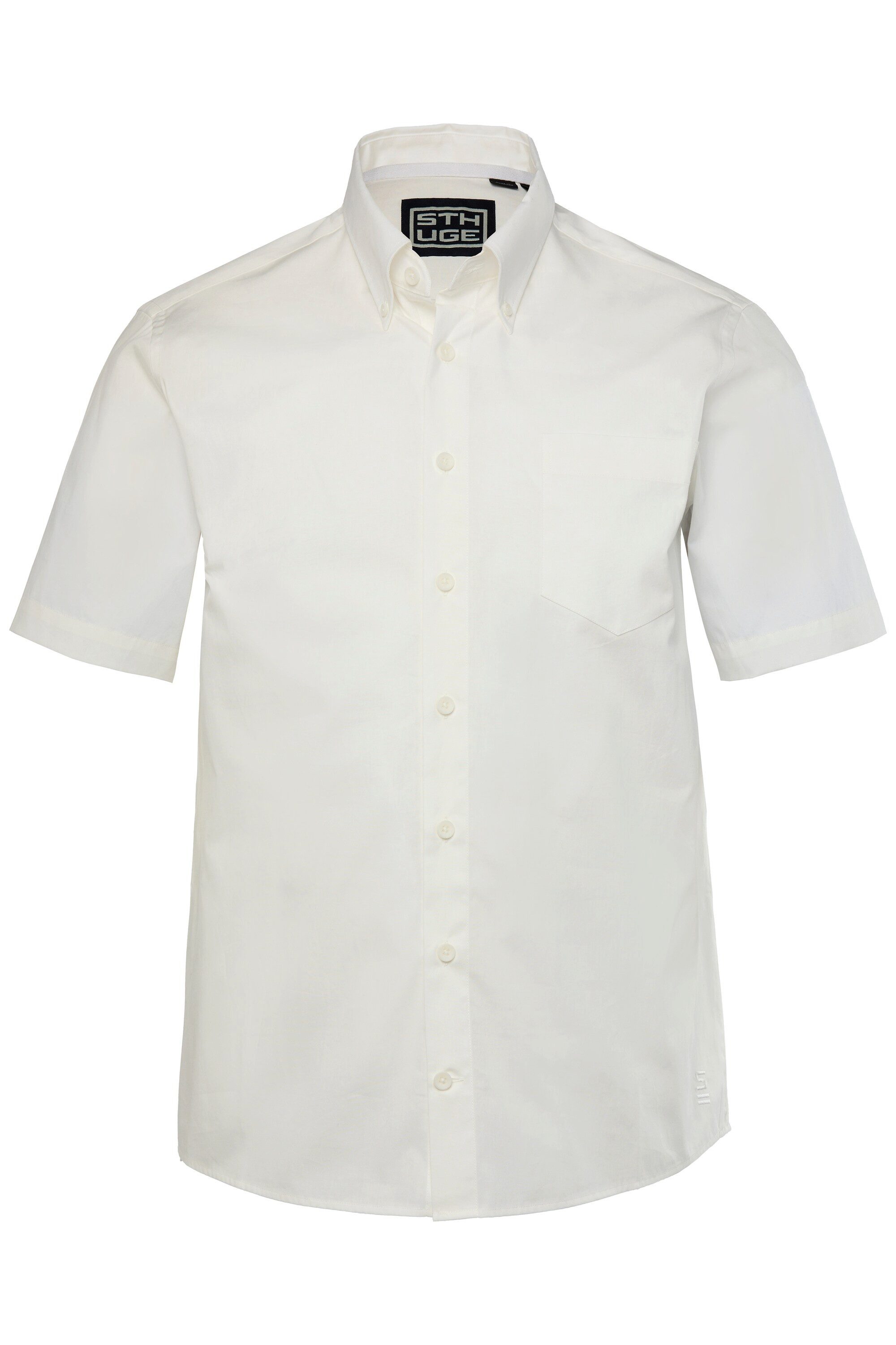STHUGE Kurzarmhemd STHUGE Hemd Halbarm Buttondown-Kragen günstig online kaufen