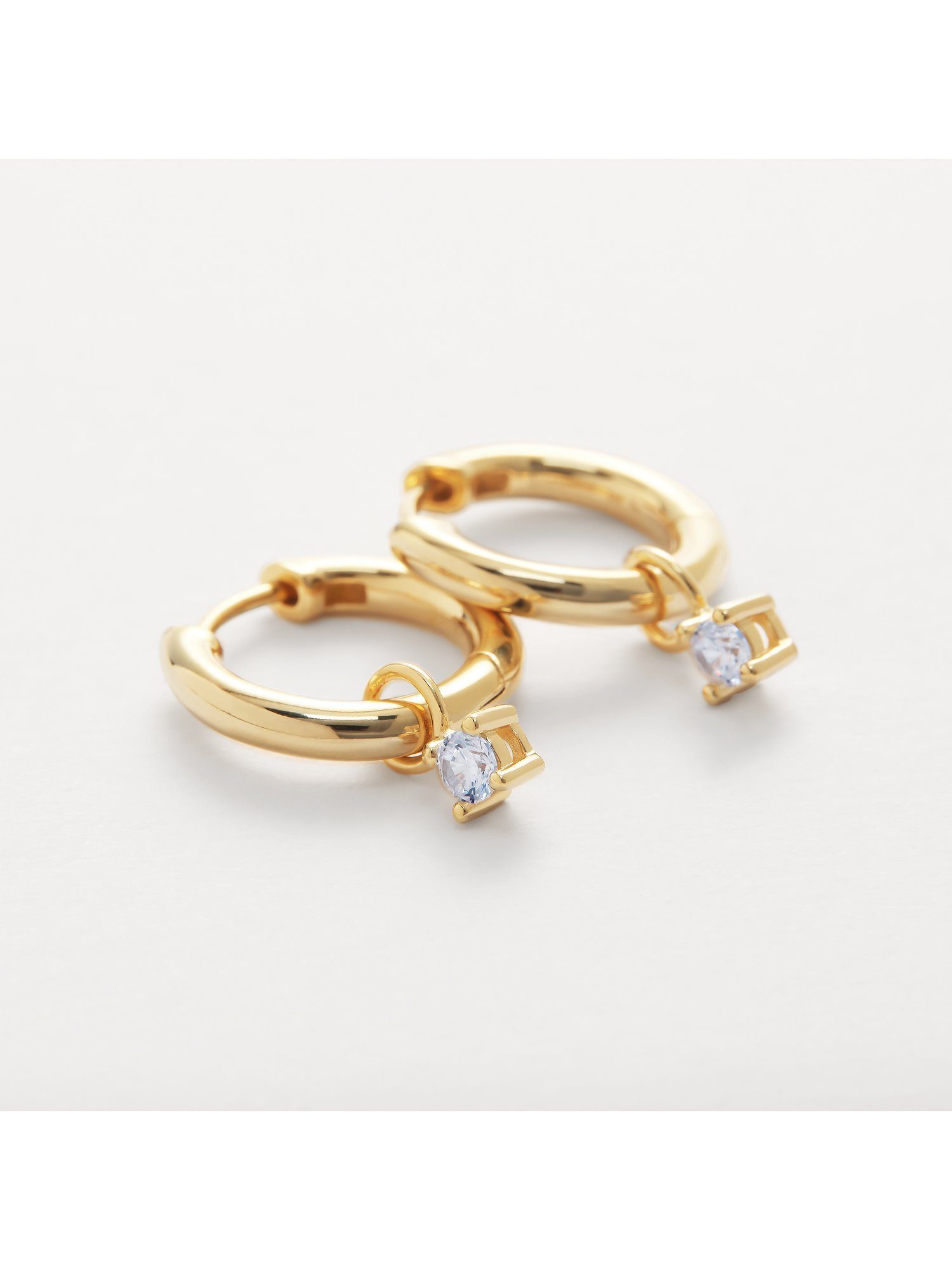 Esprit Paar Creolen ESPRIT Damen-Creolen 925er Silber 2 Zirkonia (Paar), Be günstig online kaufen