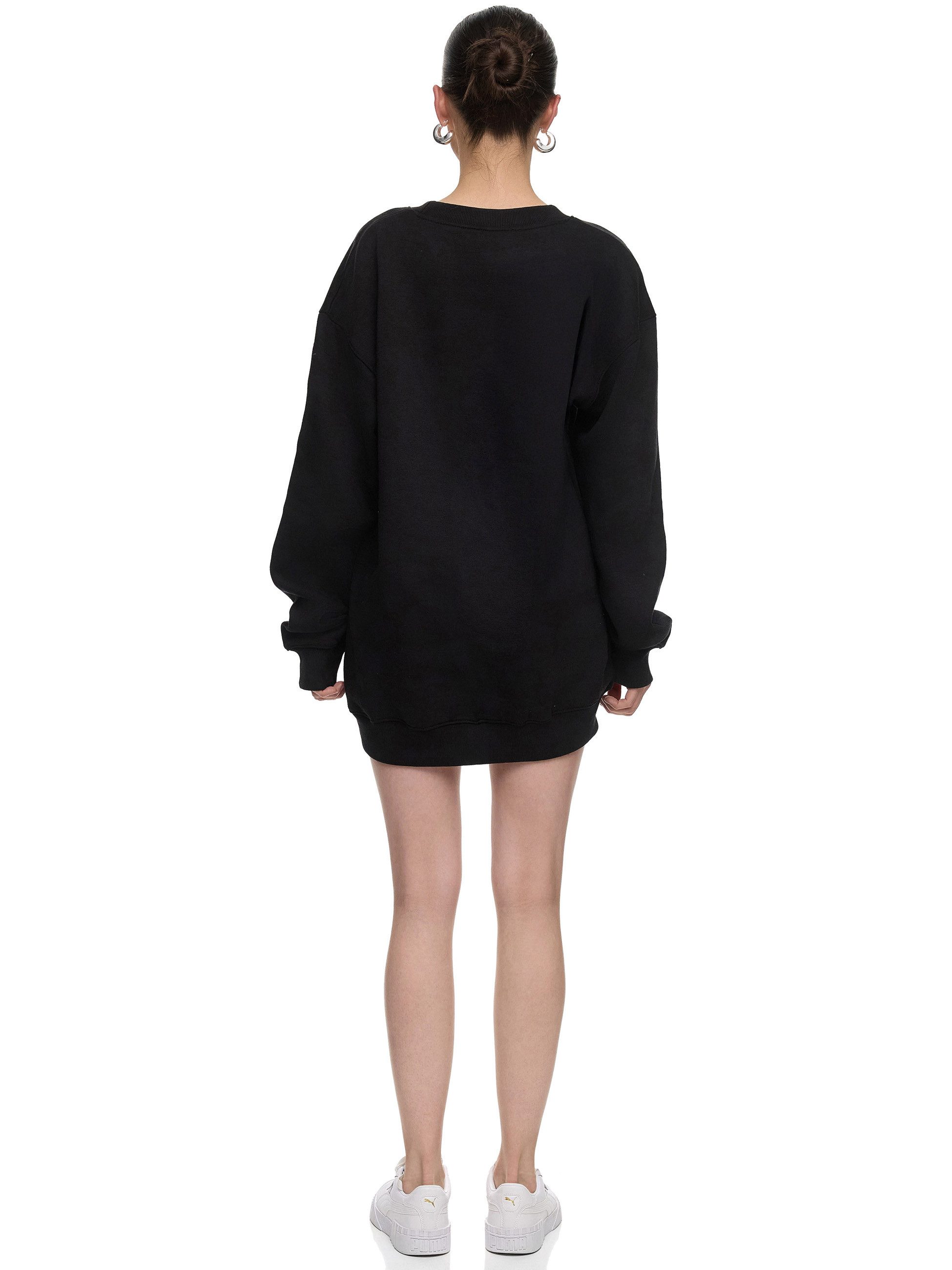 Worldclassca Sweatshirt Worldclassca Oversized Sweatshirt MOM LIFE Print Langarm Pullover Freizeit Sweatshirt