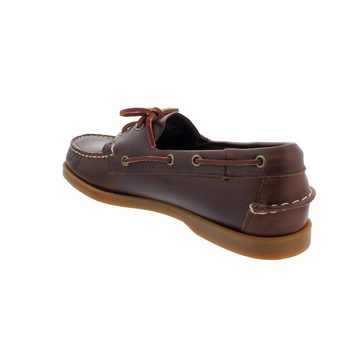 Sebago Docksides, Waxed Leather, Brown / Honey, Men 70000G0-A20 Bootsschuh