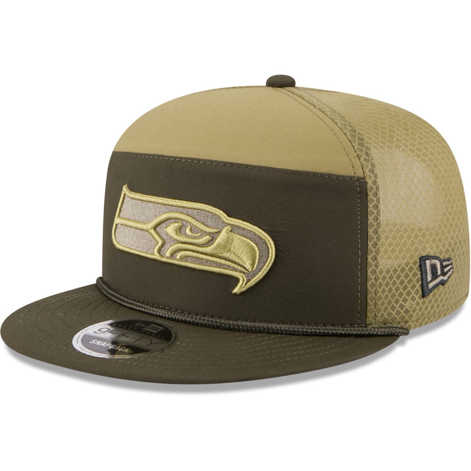 Snapback Cap 9Fifty Split Panel SALUTE Seattle Seahawks