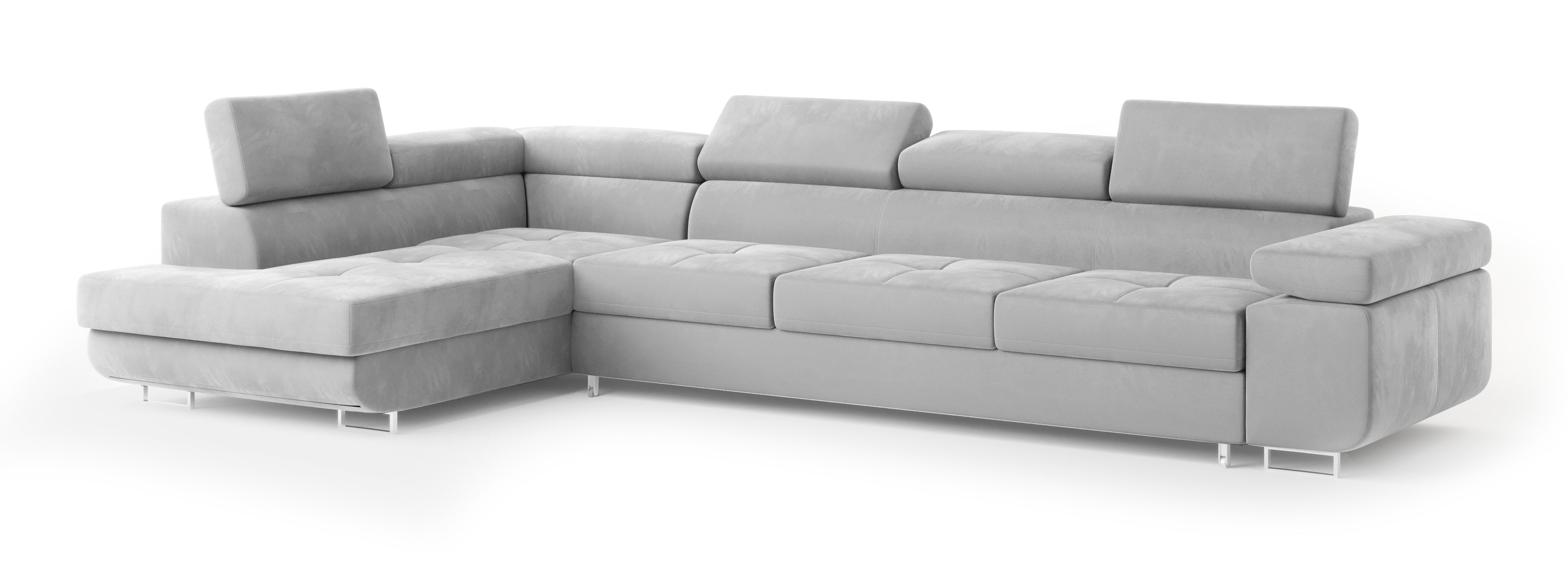 Masseno Ecksofa VICENTE mit Schlaffunktion L-Form, günstig online kaufen