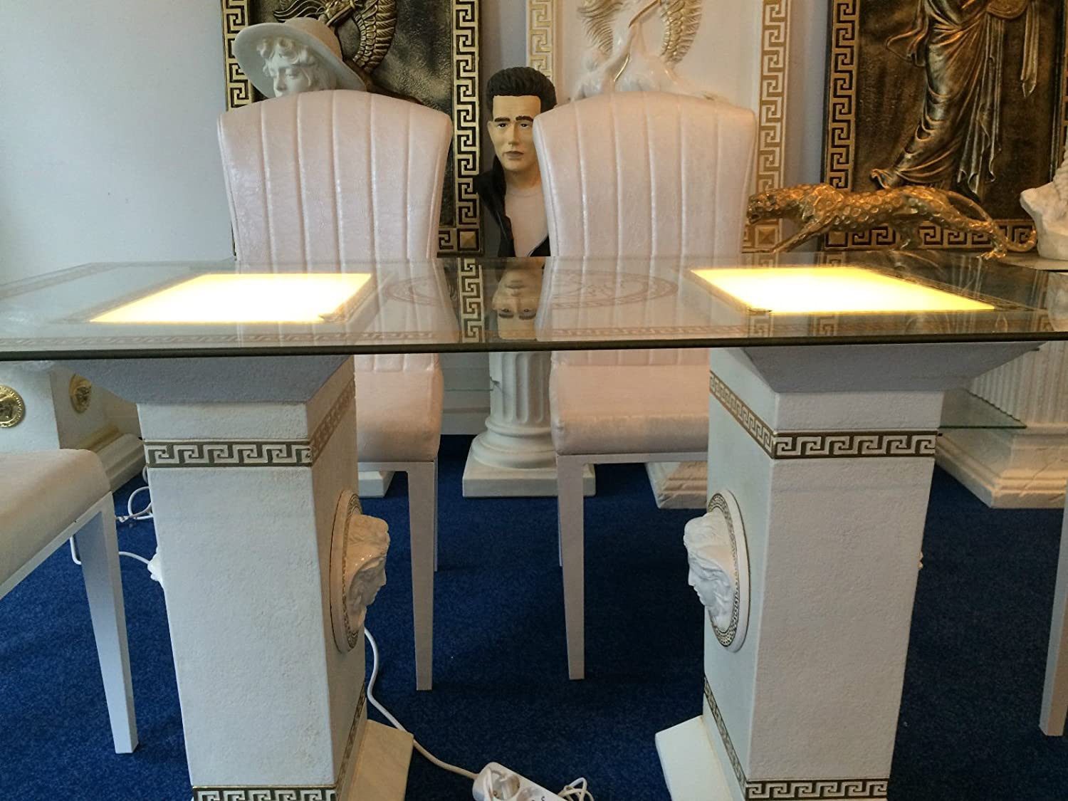 Schatzkiste1 Esstisch Esstisch Glastisch, Säulentisch, Designertisch günstig online kaufen