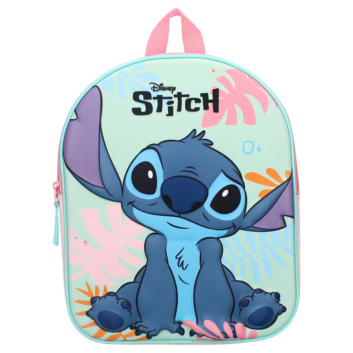 Vadobag Kinderrucksack Kinderrucksack 9 Liter Stitch Sweet But Spacey 3D (1-tlg), Sweet But Spacey