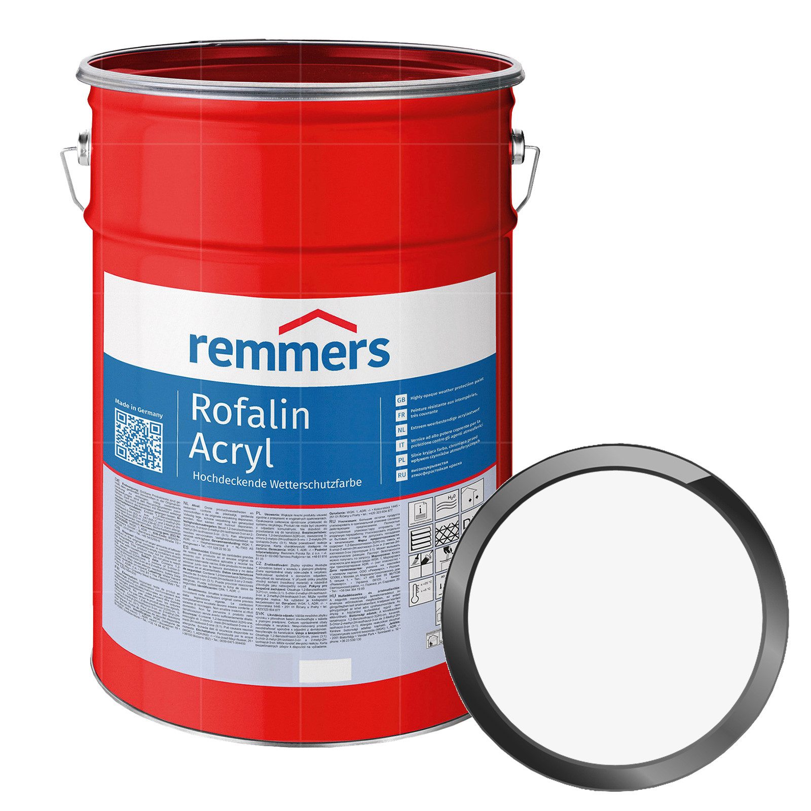 Remmers Wetterschutzfarbe ROFALIN ACRYL - 10 LTR