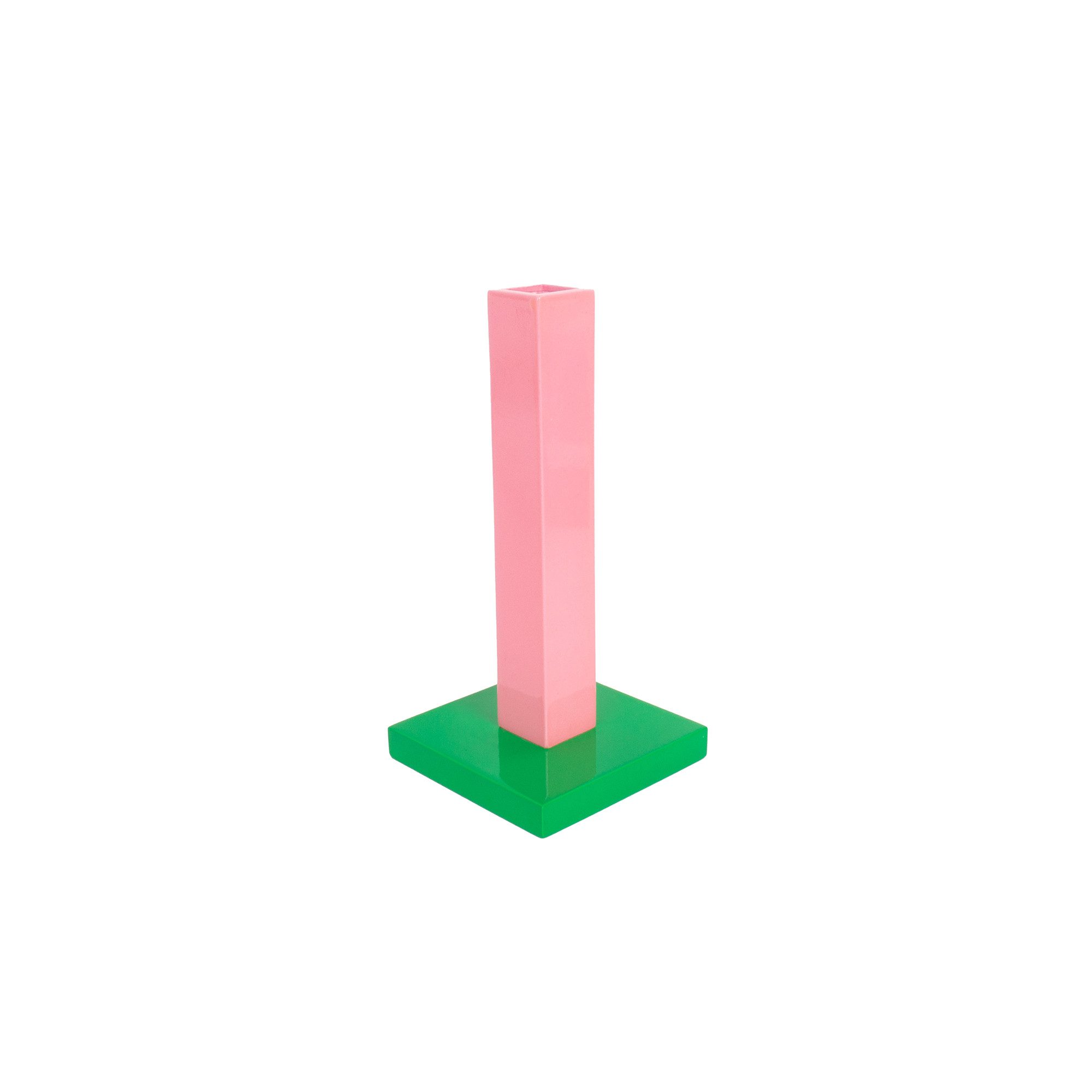 Helio Ferretti Dekovase Skyline (Vase, 1 St., MDF, Glasrohr), ca. 10 x 10 x 20,5 cm