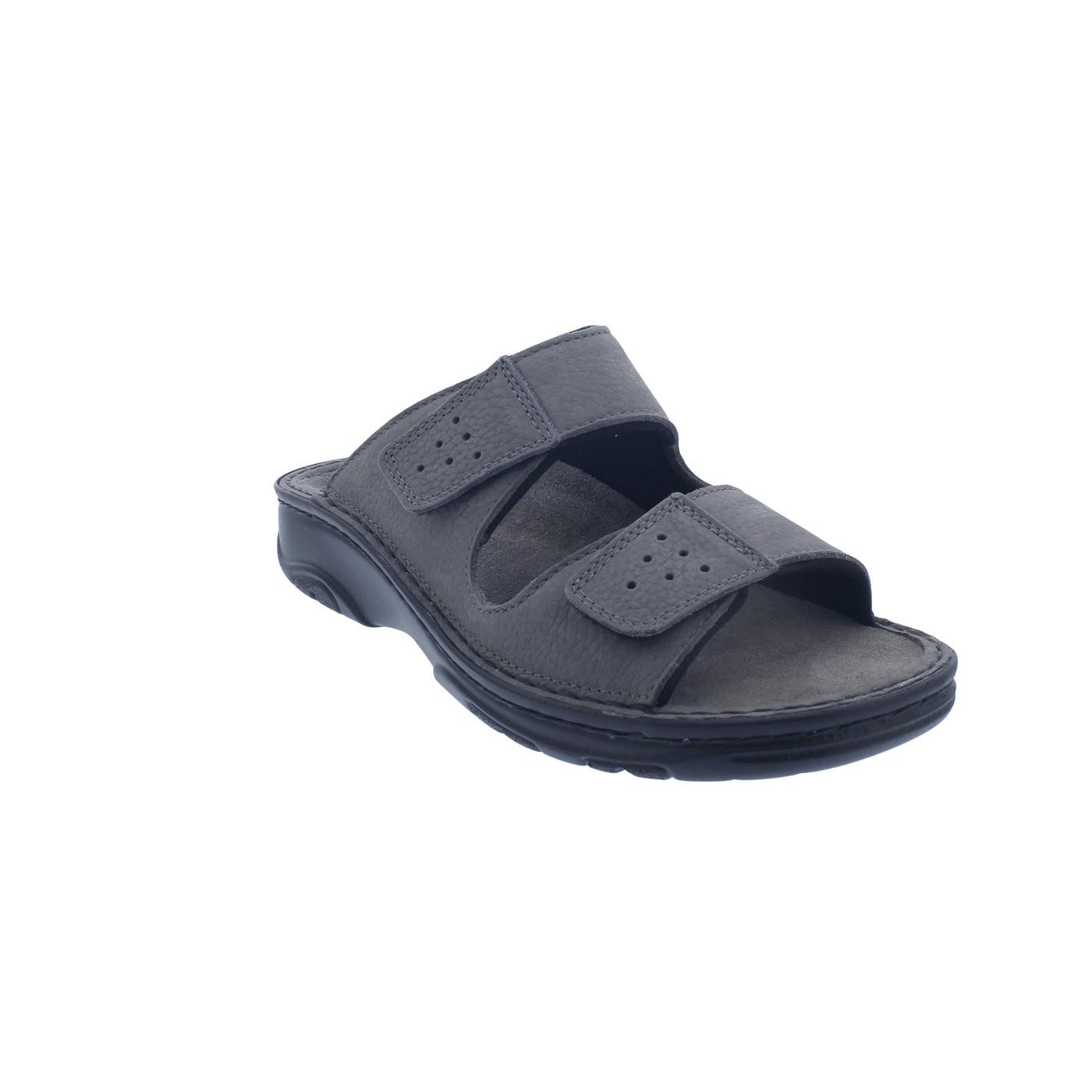 BERKEMANN Berkemann Tobias, Wechselfußbett, grau, Nubuk, Weite G-J 5801-980 Pantolette