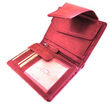 Geldbörse LESOTHO, hochkant, 12 Kartenfächer mit RFID-Safe, 2 Scheinfächer, Voll-Rindleder