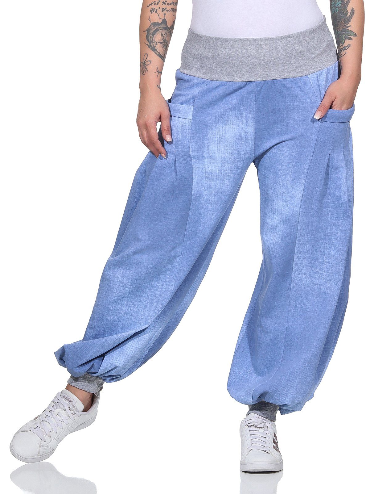 CLEO STYLE Haremshose/Jodhpur-Hose Haremshose 4452 34-38 günstig online kaufen