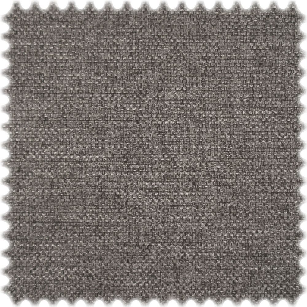 Heiro Stoff Flachgewebe Möbelstoff Unit Graphit mit Fleckschutz, Polsterstoff Meterware - Breite:143 cm