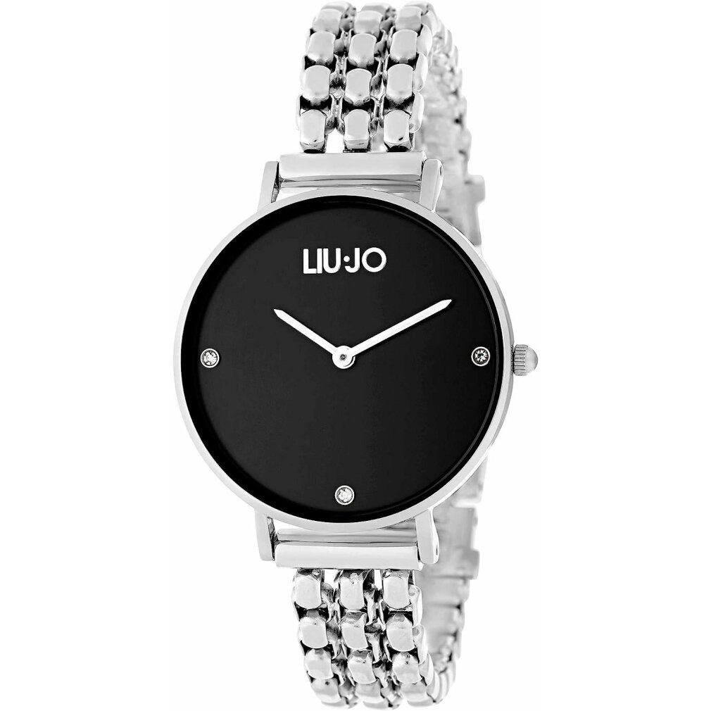 Liu Jo Luxusuhr LiuJo Damen Analog Quarz Uhr mit Edelstahl Armband TLJ1386