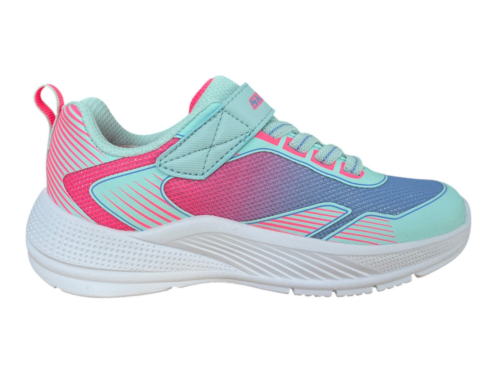 Skechers Skechers Girl Sneaker MICROSPEC ADVANCE 303657L/AQMT hellblau multi Sneaker – Bild 4 von 5