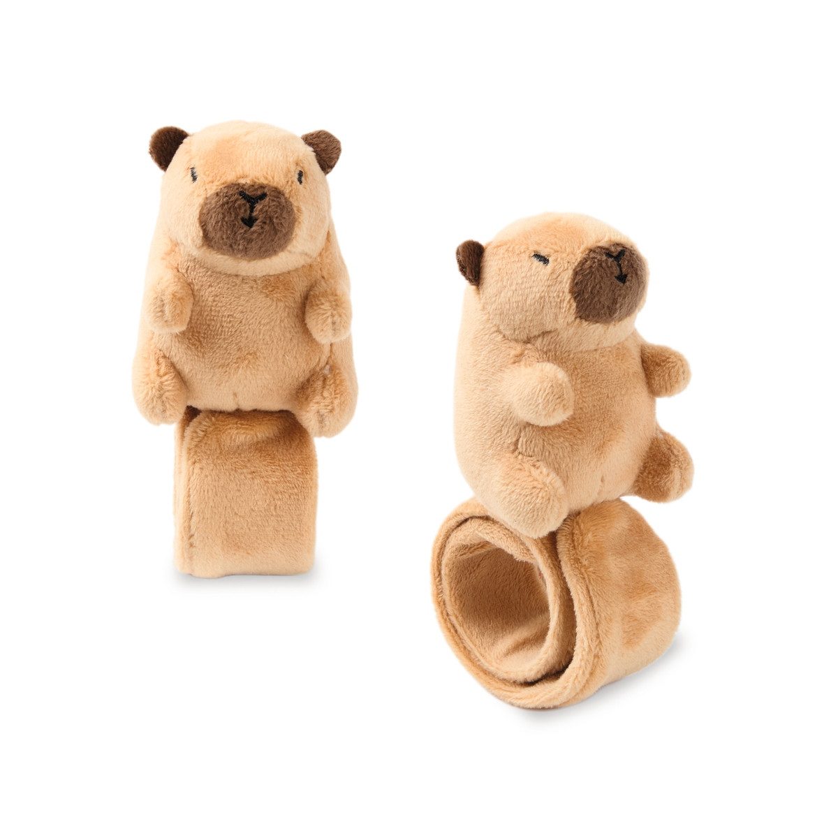 Trendhaus Armband Snap-it-Armband mit Plüsch Capybara