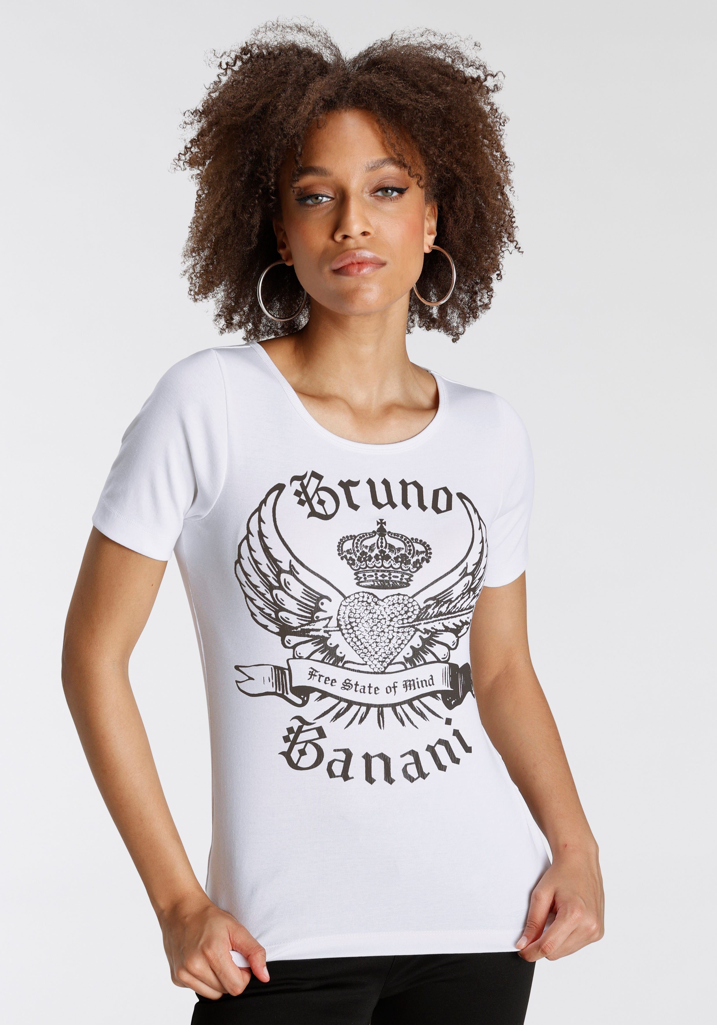 Bruno Banani T-Shirt Logo-Print NEUE KOLLEKTION