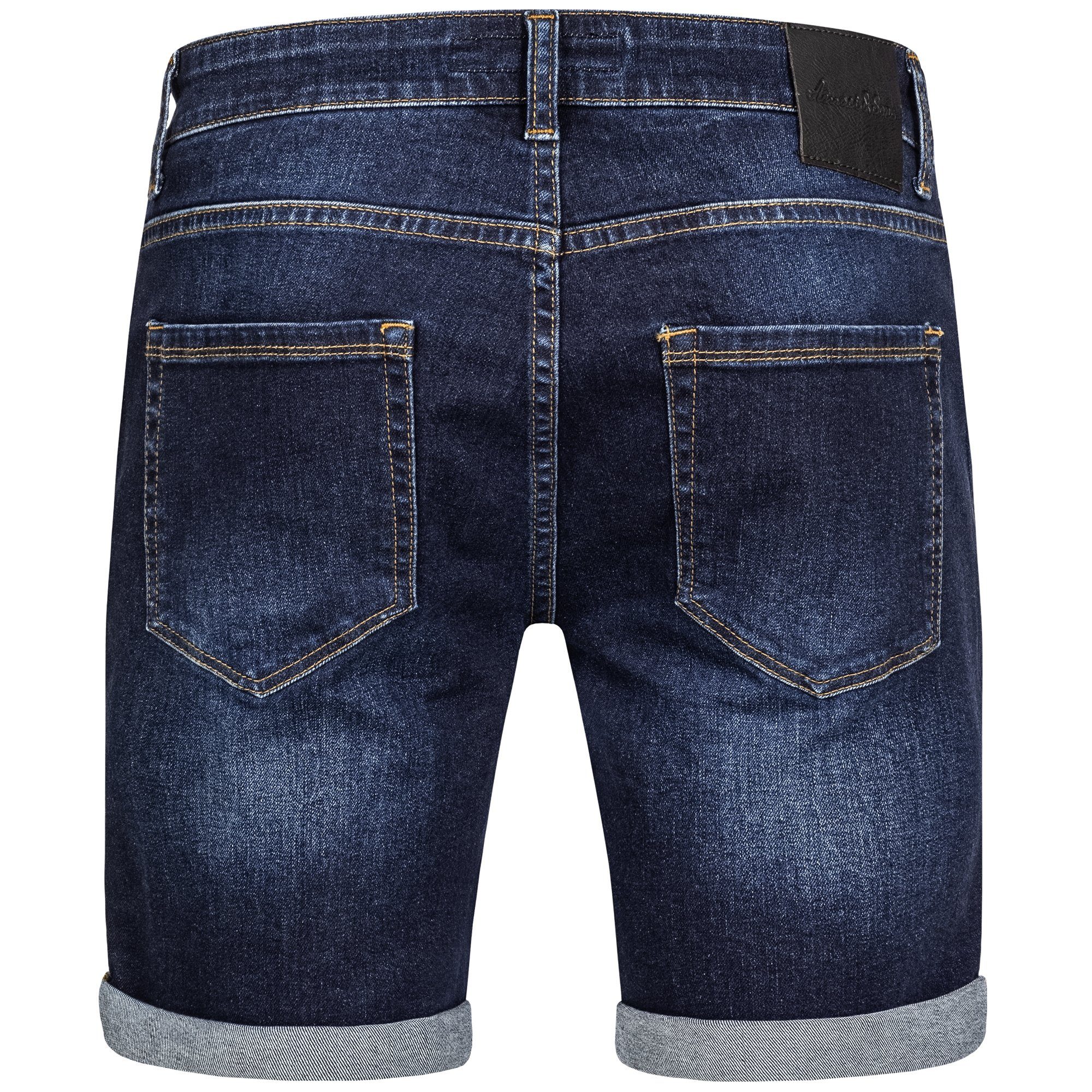 Amaci&Sons Jeansshorts SAN DIEGO Destroyed Jeans Shorts