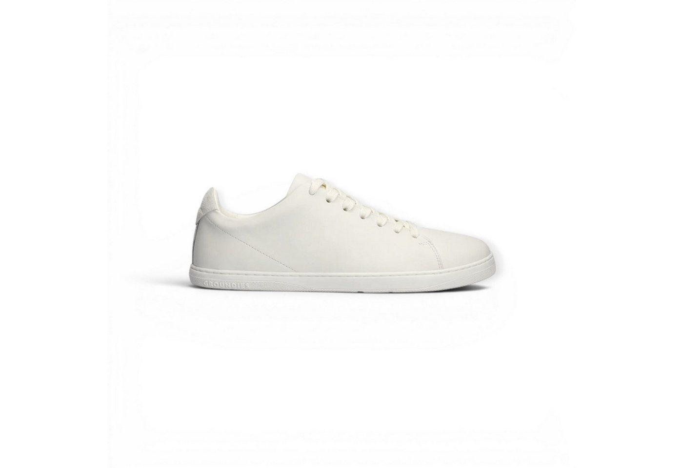 GROUNDIES Zero (Nappaleder, Zero Drop) weiss Damen Sneaker