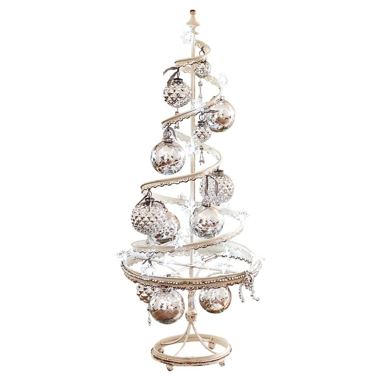 Weihnachtsfigur Deko-Baum Gerzat creme