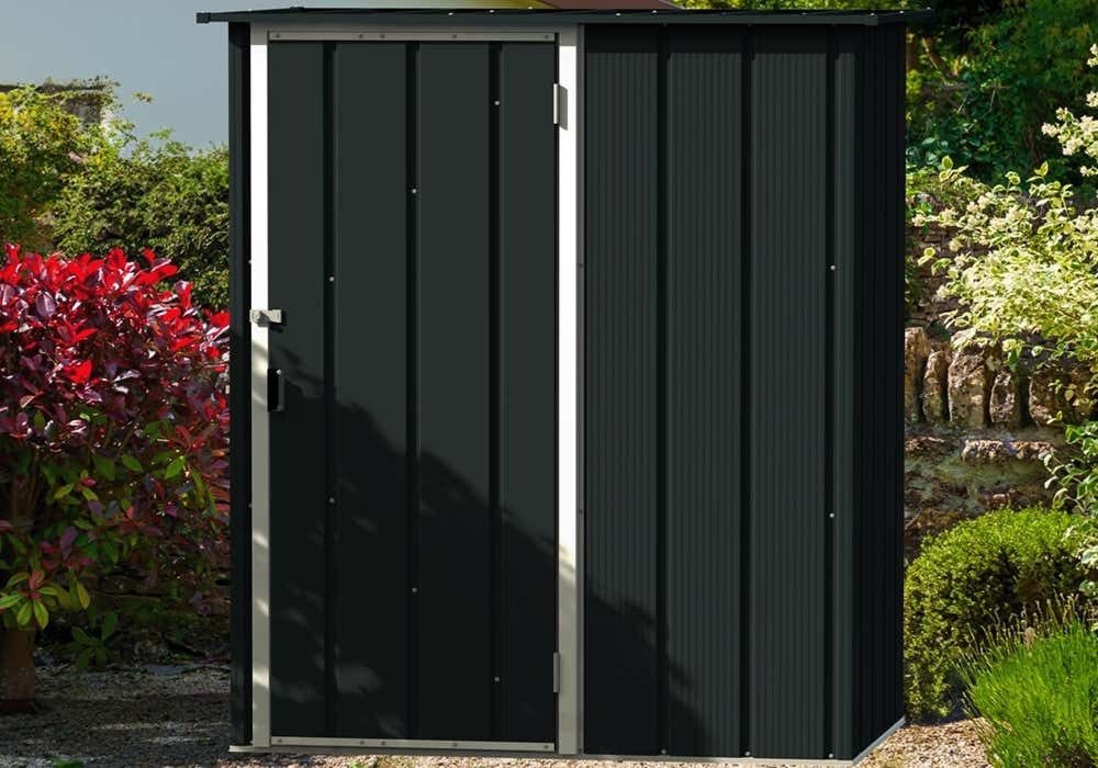 DURAMAX Gerätehaus Gartenhaus Metall Gartenhaus ECO Duramax H. 190 x, BxT: 163x102 cm