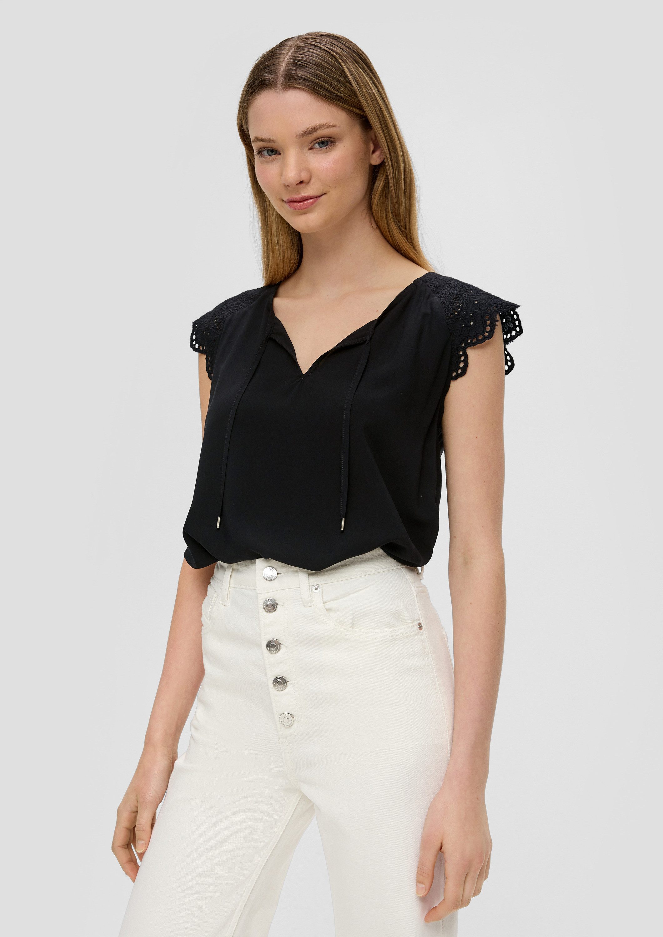 Kurzarmbluse Bluse
