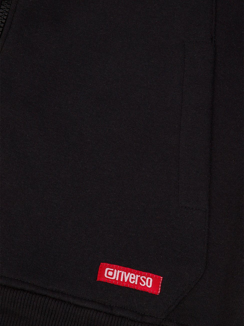riverso Kapuzensweatjacke Herren Sweatjacke RIVMilo Regular Fit Hoodie mit Kängurutasche – Bild 5 von 5