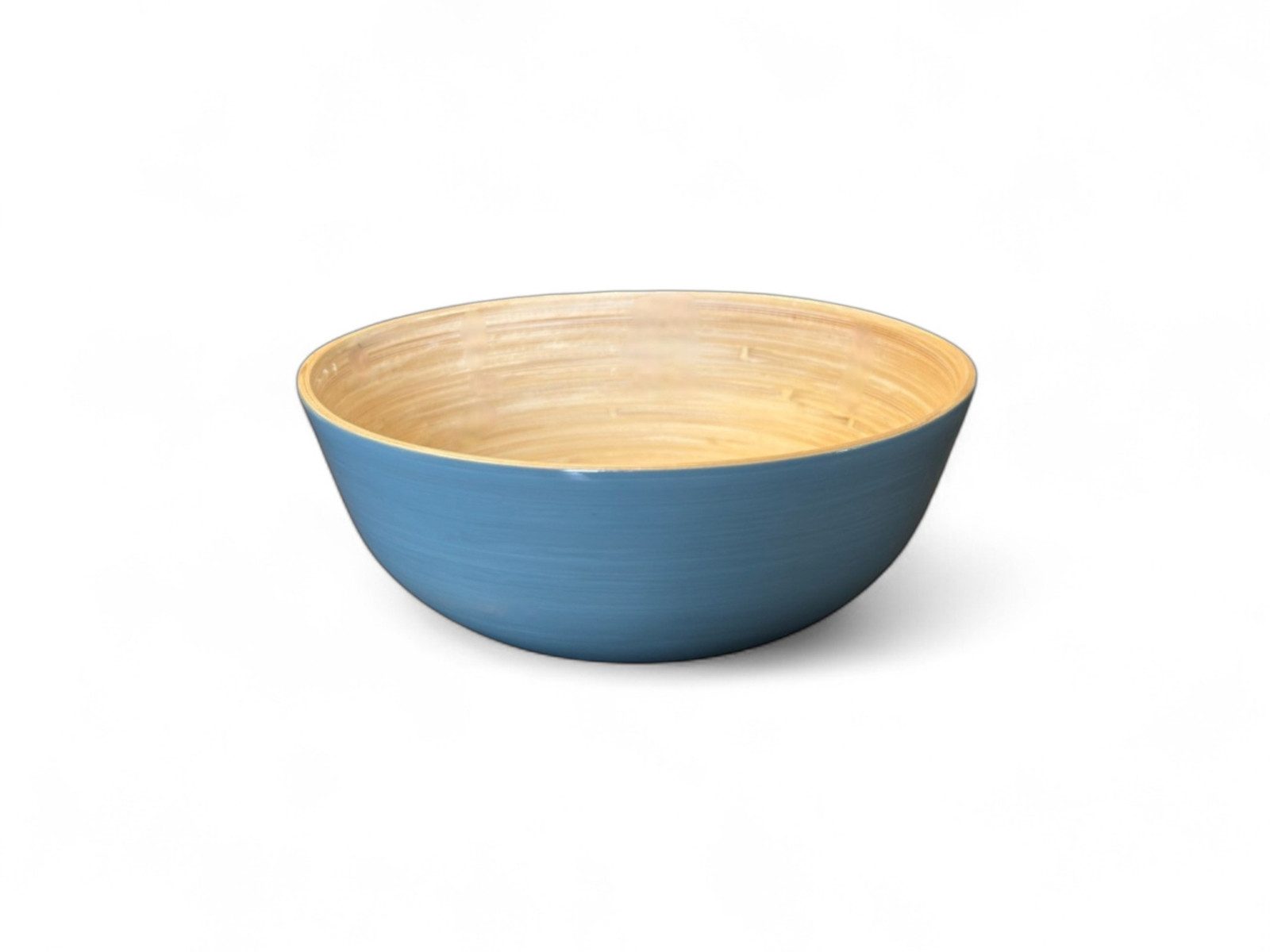 albert l. (punkt) Schüssel Bambus-Schüssel taubenblau 18x7cm, Bambus, (Schüsseln)