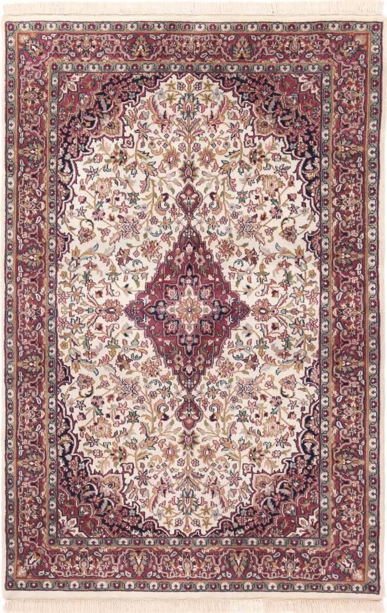Orientteppich Indo Keshan 118x179 Handgeknüpfter Orientteppich, Nain Trading, rechteckig, Höhe: 12 mm