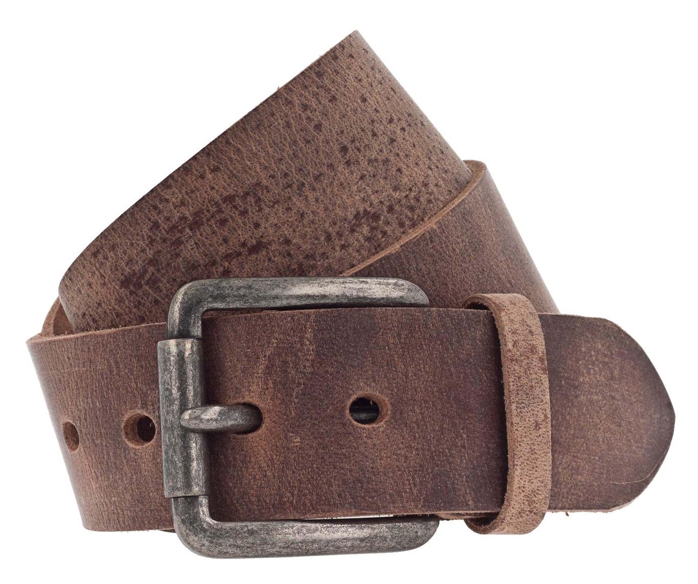 Vanzetti Ledergürtel V4592 Ledergürtel Braun