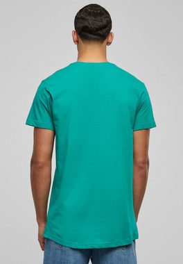 URBAN CLASSICS Kurzarmshirt Herren Shaped Long Tee (1-tlg)