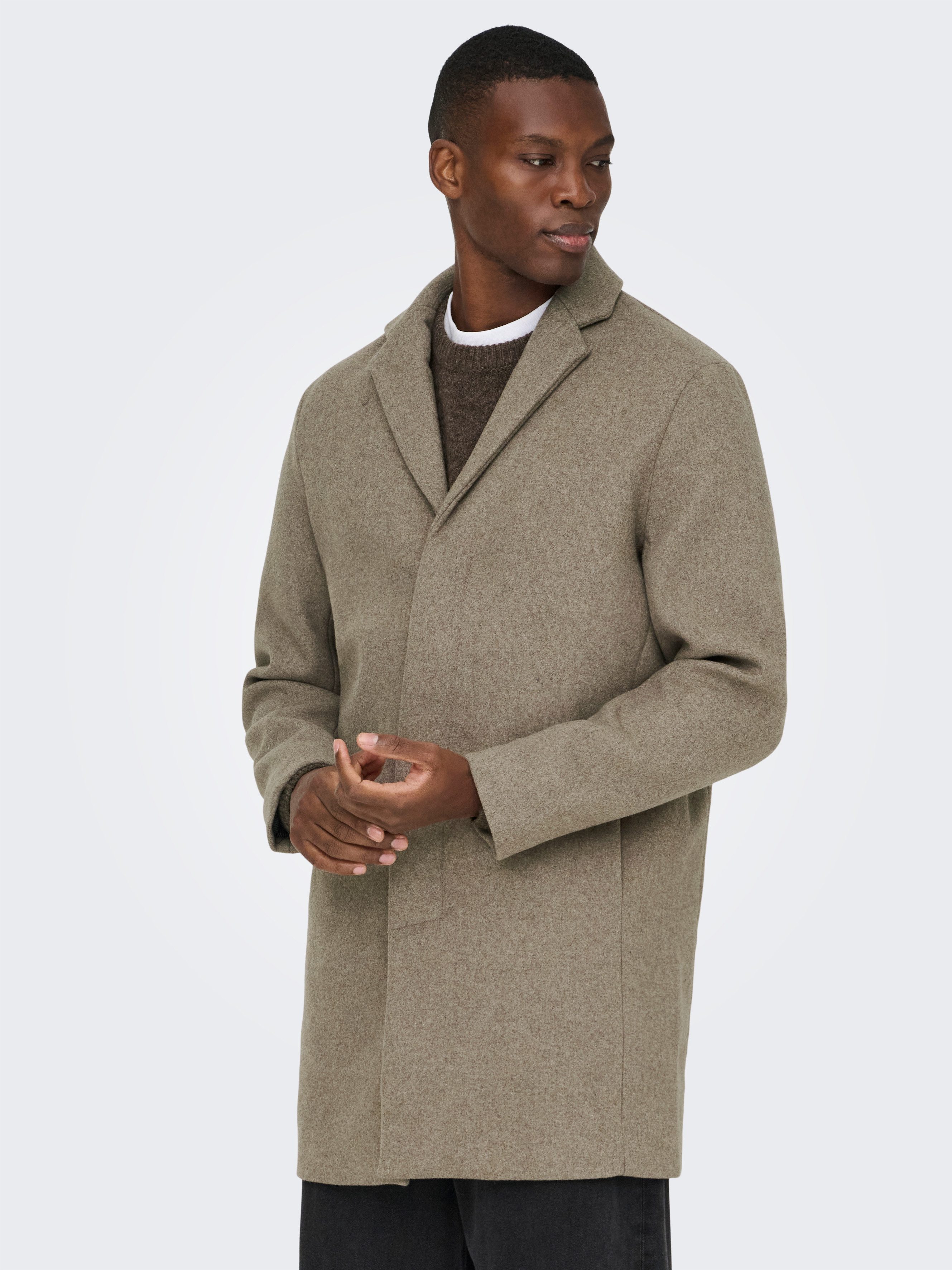 ONLY & SONS Kurzmantel ONSARON WOOL COAT OTW günstig online kaufen