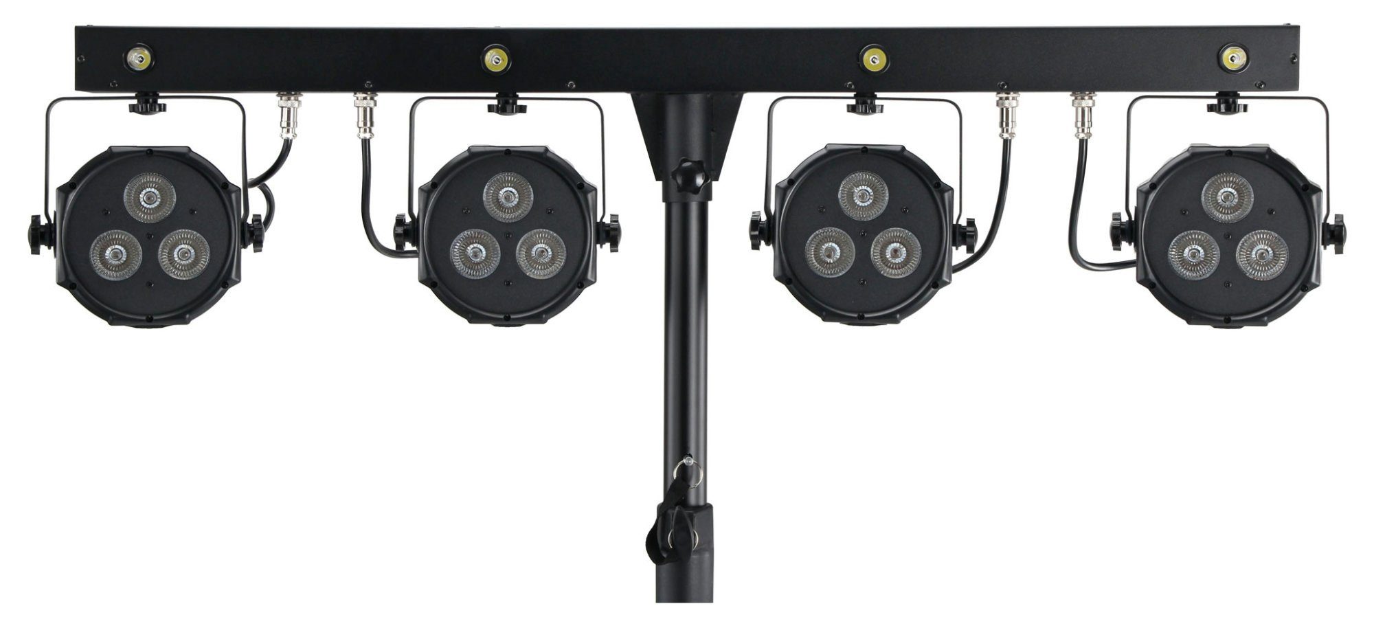 Showlite Lichtanlage LB-4390 Licht Komplettanlage, mit DMX-Operator, LED DMX-Controller & 10 m DMX-Kabel