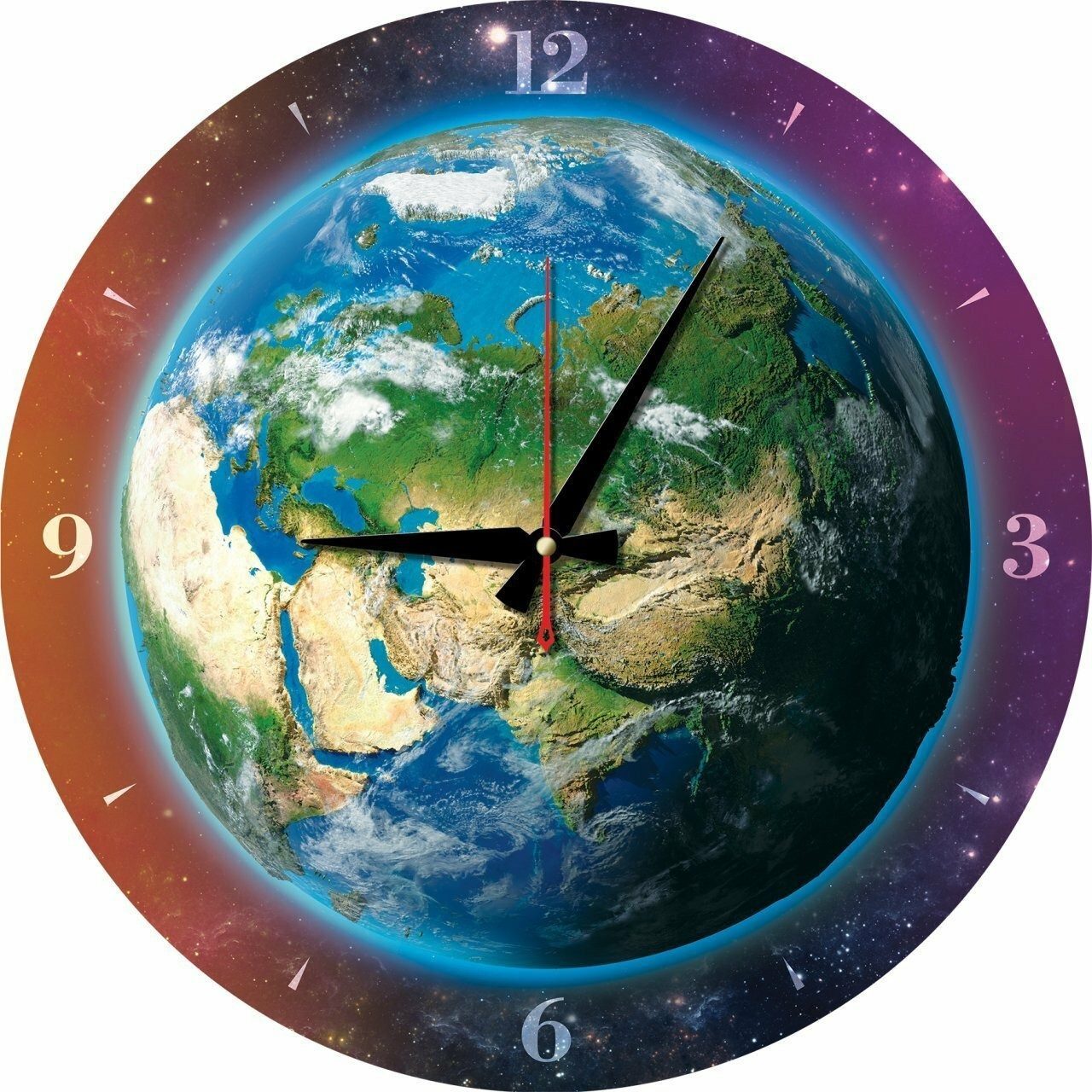 ART PUZZLE Puzzle ART PUZZLE Puzzle Clock World 570 Teile, Puzzleteile