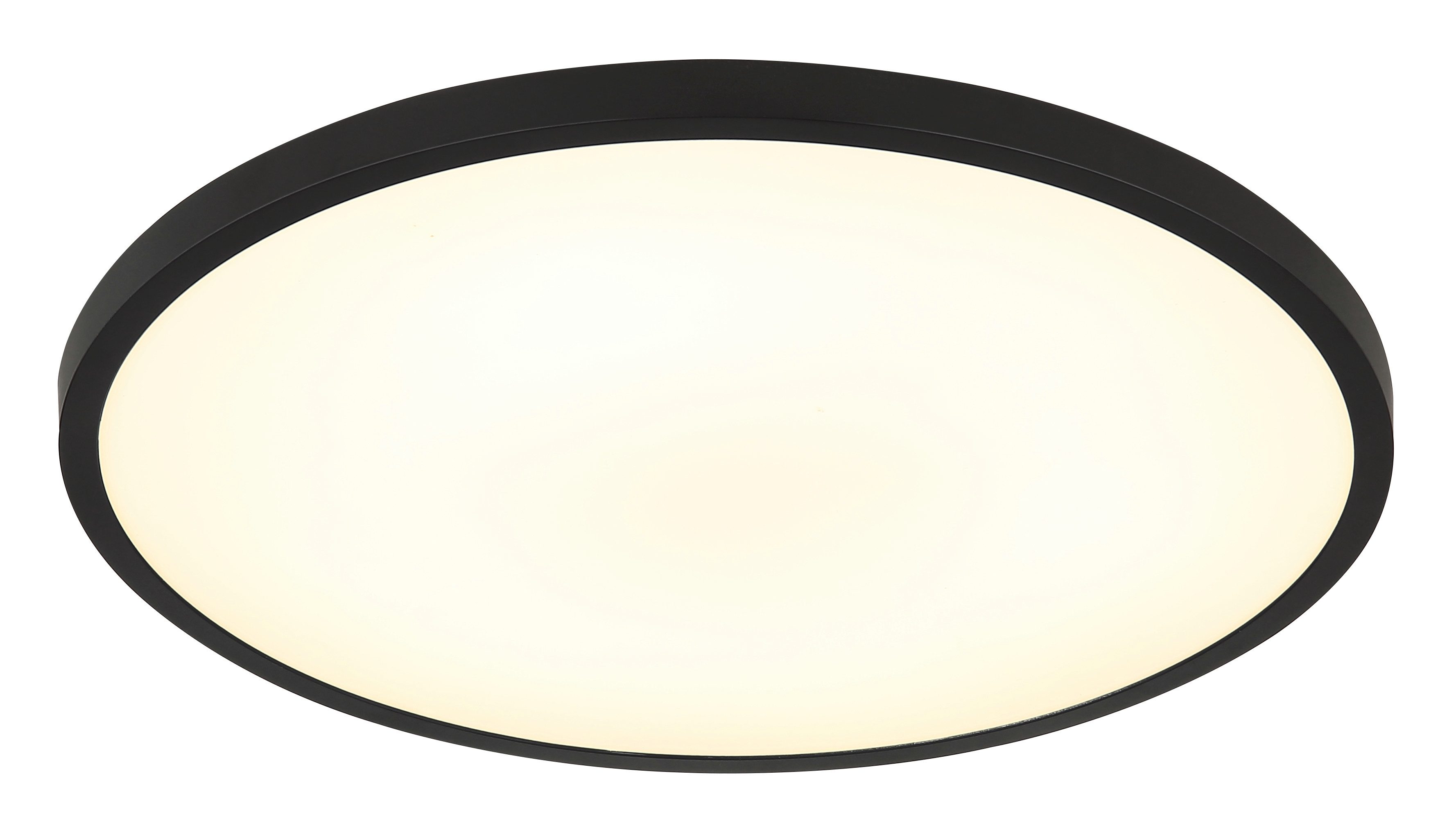 GLOBO LIGHTING Deckenleuchte NIELSEN, LED fest integriert, Warmweiß, Deckenlampe Wohnzimmer-Leuchte Schlafzimmer-Leuchte Flur Küche