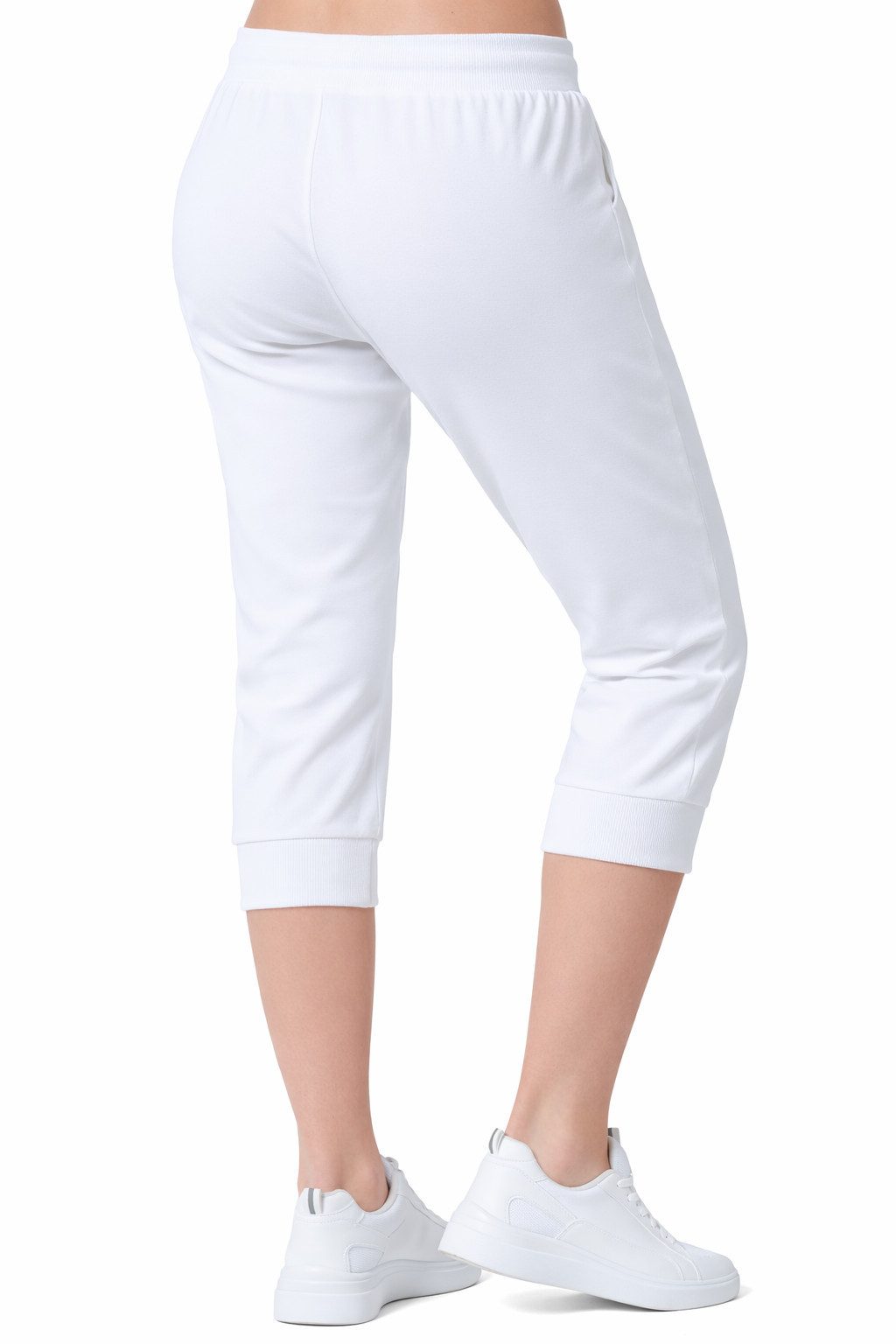 Smith & Solo 3/4-Hose Damen - Jogginghose, kurze Hose, Caprihose Elastikbun günstig online kaufen