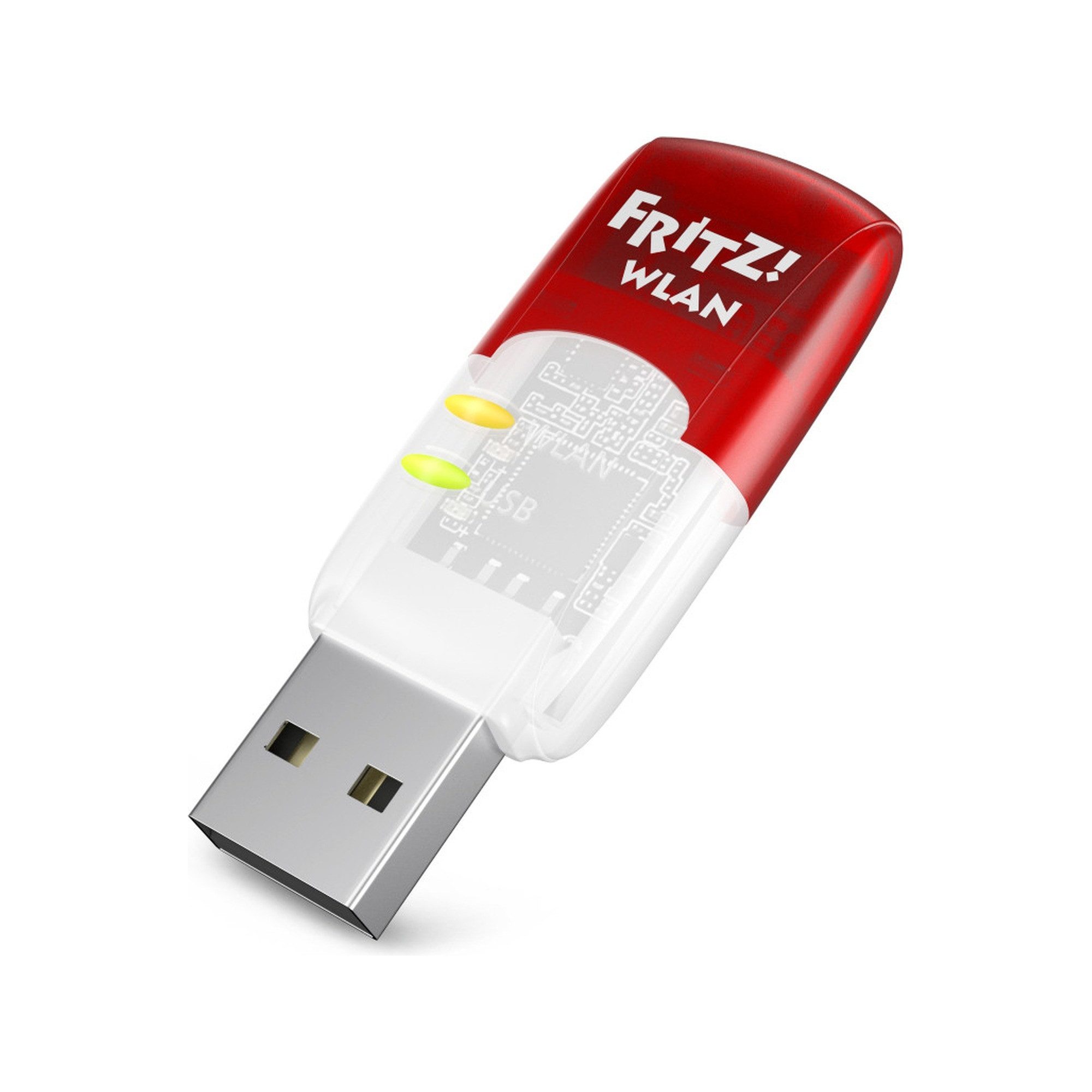 Fritz! WLAN-Stick FRITZ!WLAN Stick AC 430 MU-MIMO, Wi-Fi 5 Dualband bis 433 MBit/s, MU-MIMO, Stick und Surf, WPA2
