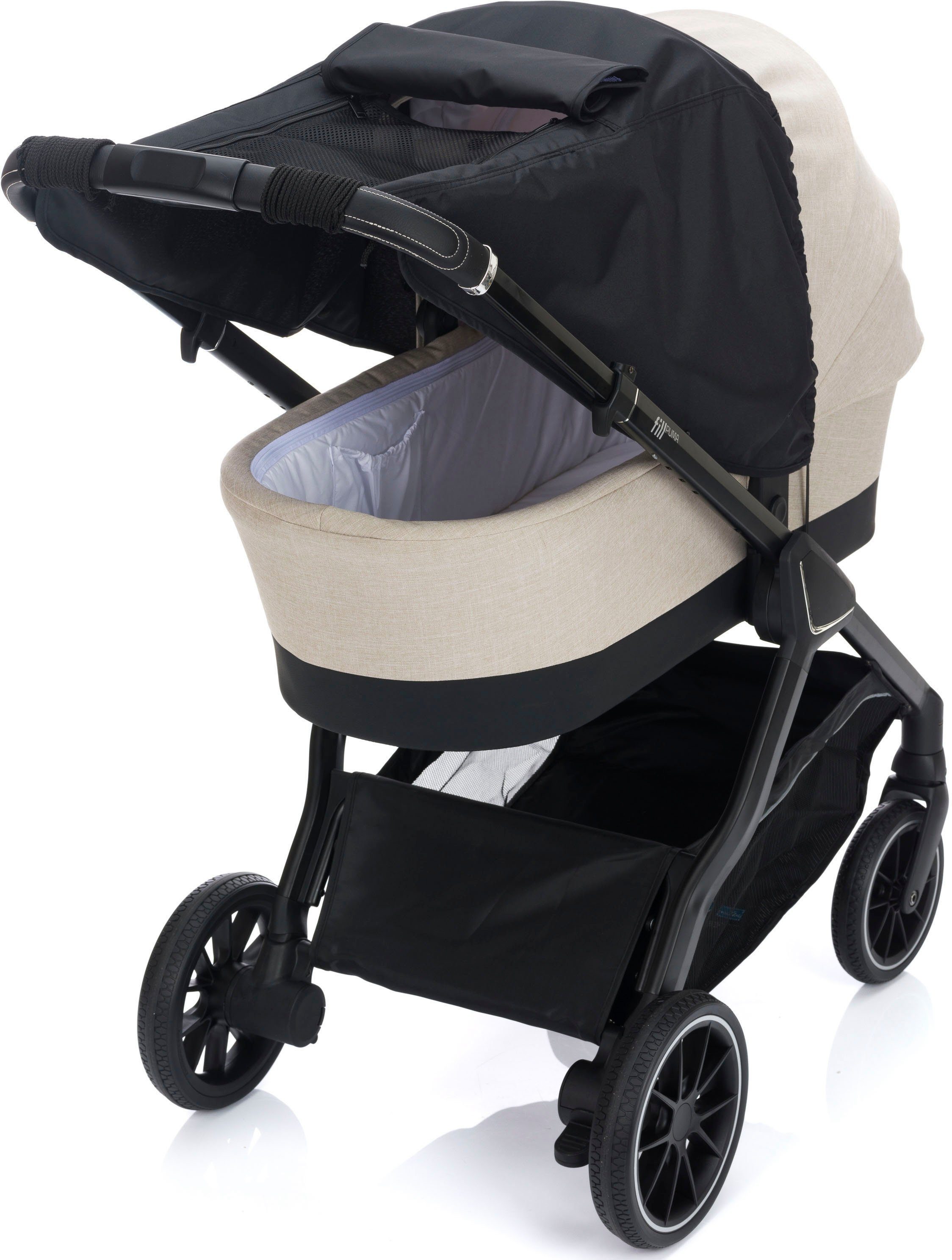 Fillikid Навесы для коляскиhülle Защита от солнца Deluxe, schwarz melange, für Kinderwagen & Buggys