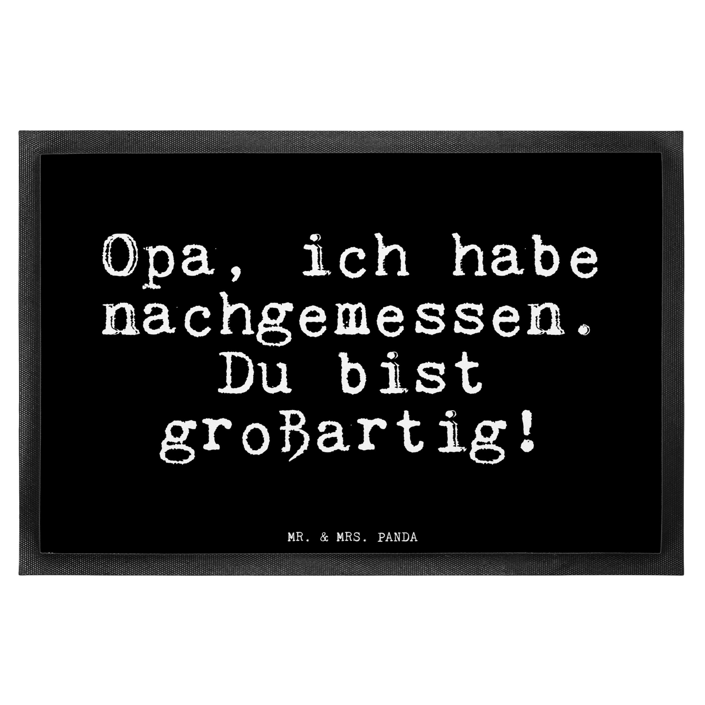 Fußmatte »Opa, ich habe nachgemessen.... Dankeschön, Opa Geburtstag